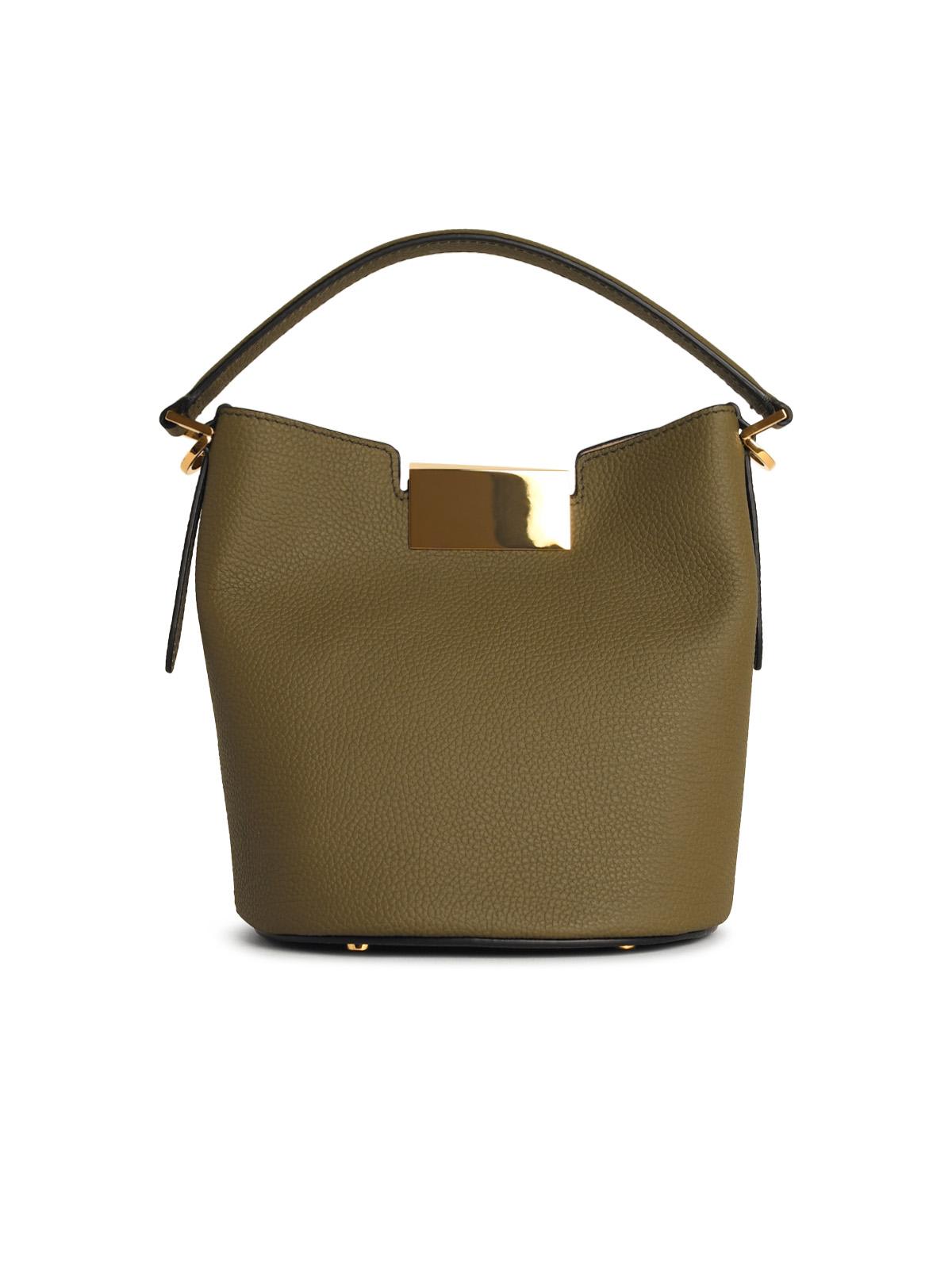 Marni Trunkaroo Bucket Bag In Green
