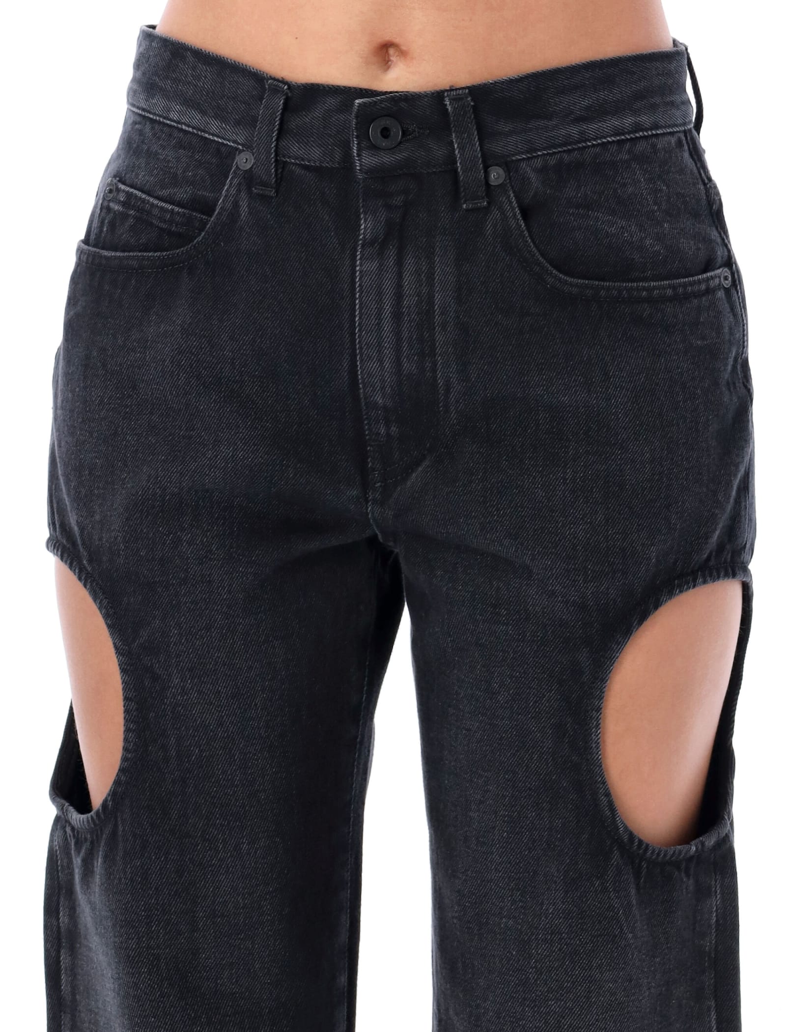 Shop Off-white Meteor Denim In Black