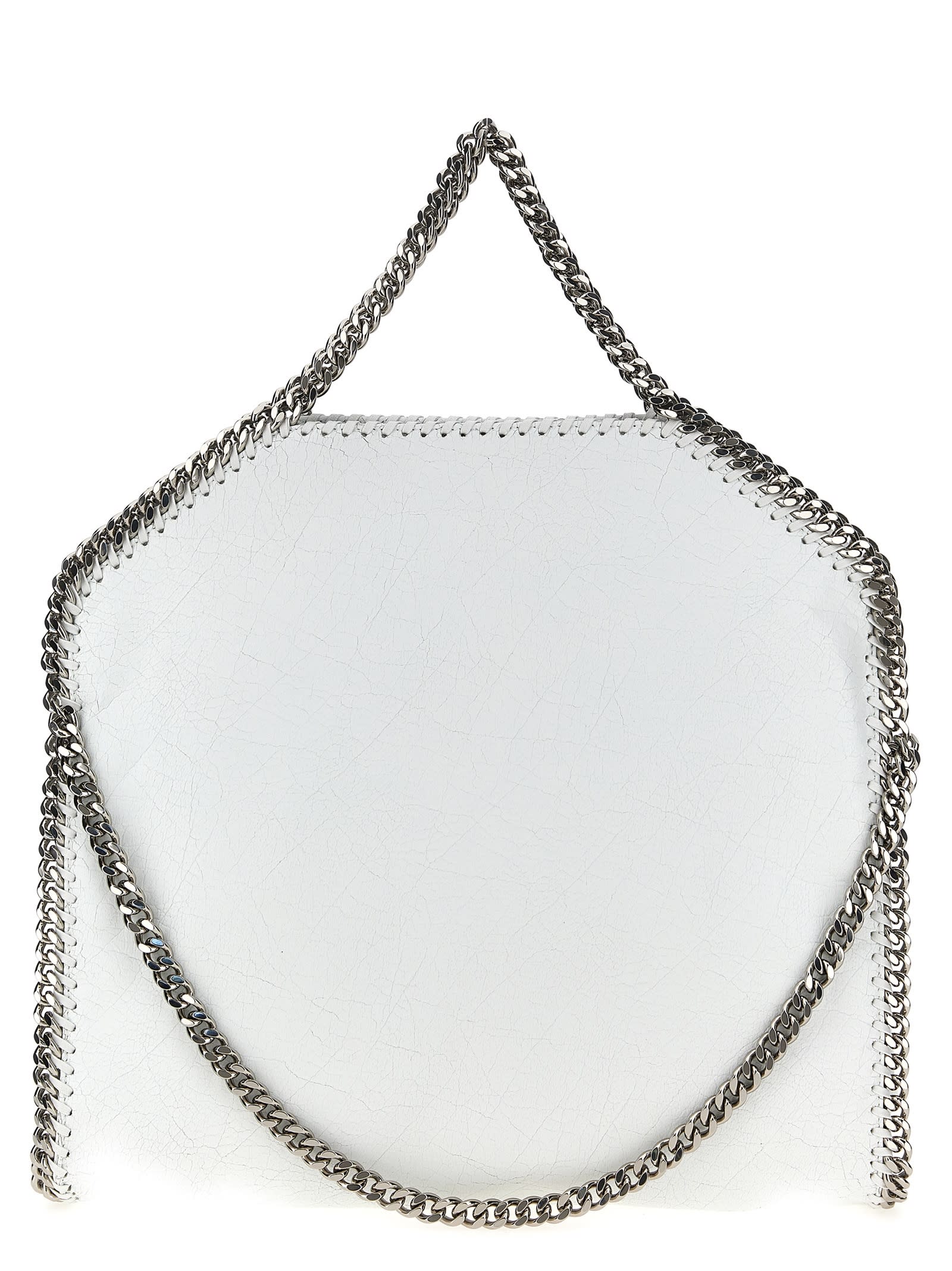 Shop Stella Mccartney Falabella Handbag In White