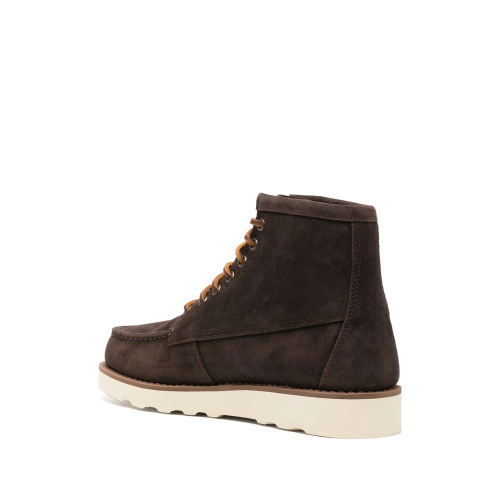 Sebago Men's Tala Mid Suede Dk Brown Boot In Brown