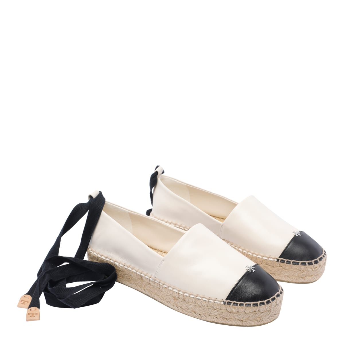 Tory Burch Cap-toe Espadrille In White