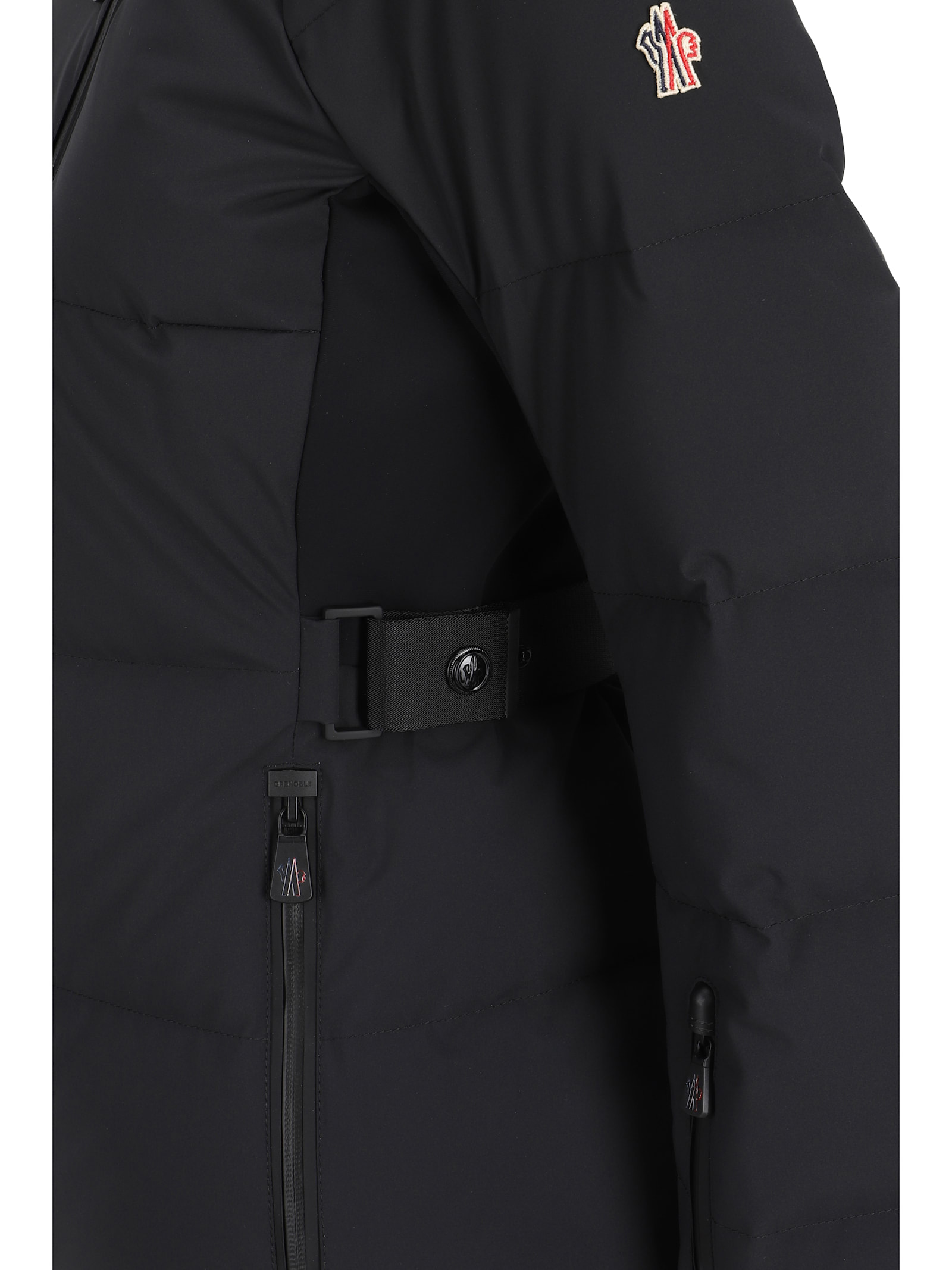 Shop Moncler Guyane Down Jacket In Black