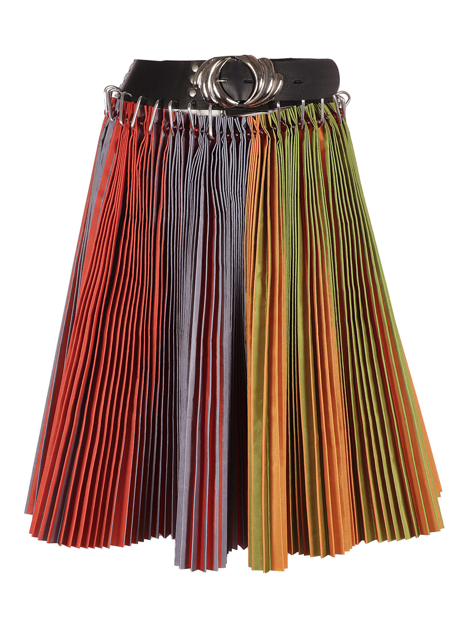 Chopova Lowena Pleated Poly Skirt