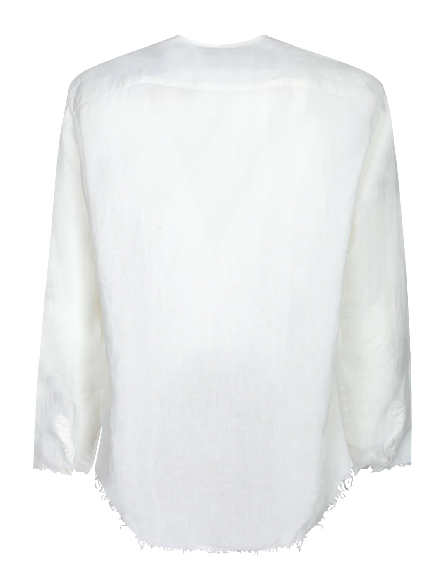 Shop Costumein Dodo Linen Shirt In White