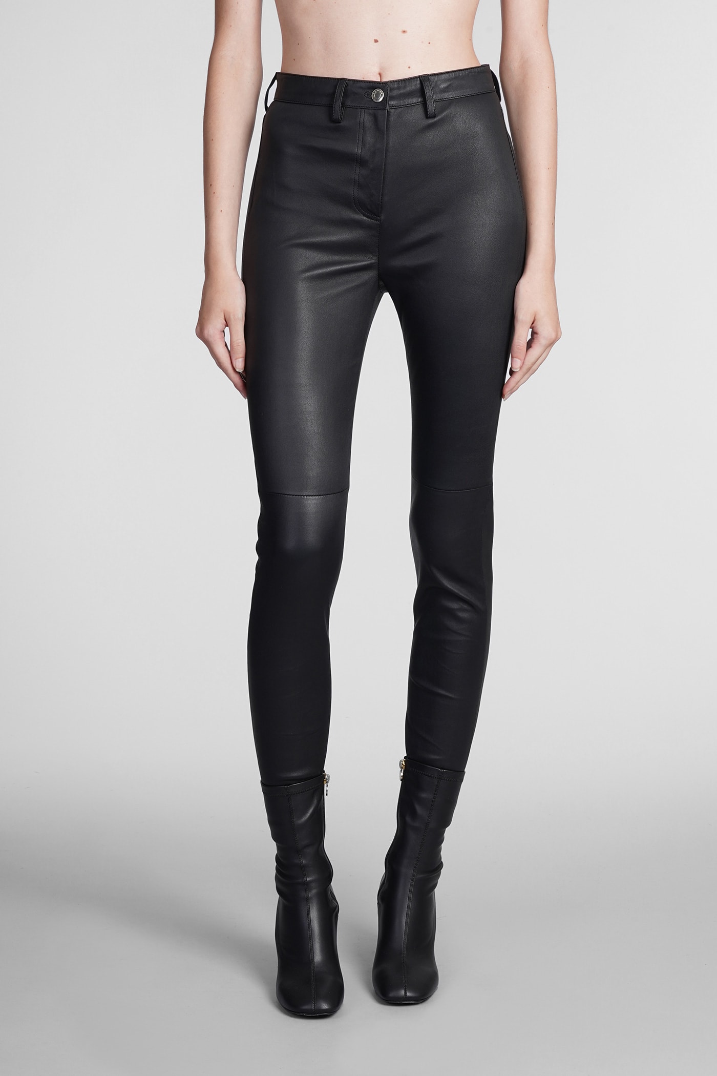 IRO Aroya Pants In Black Leather