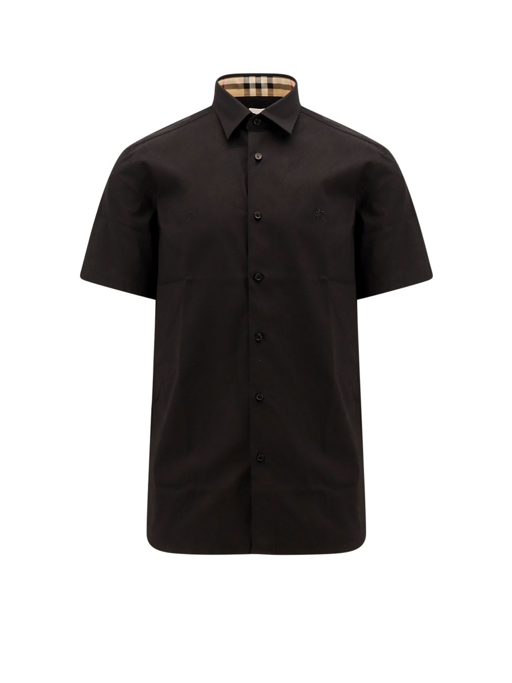 Shop Burberry Sherfield Shirt In Black
