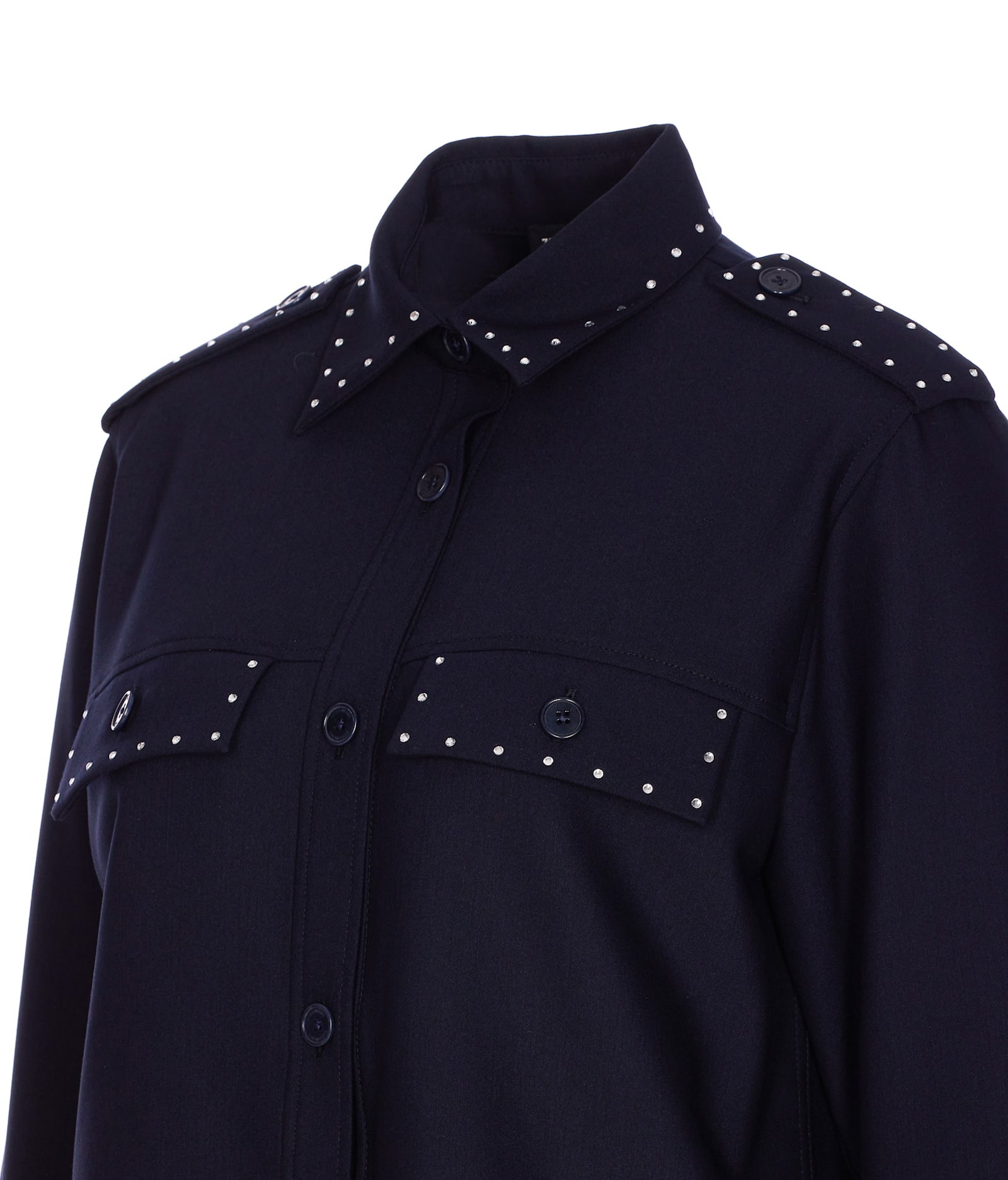 Zadig & Voltaire Taskman Shirt In Blue