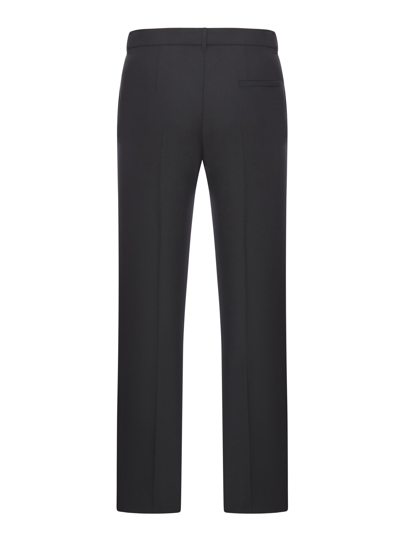 Shop Casablanca Trousers With Pockets In Black