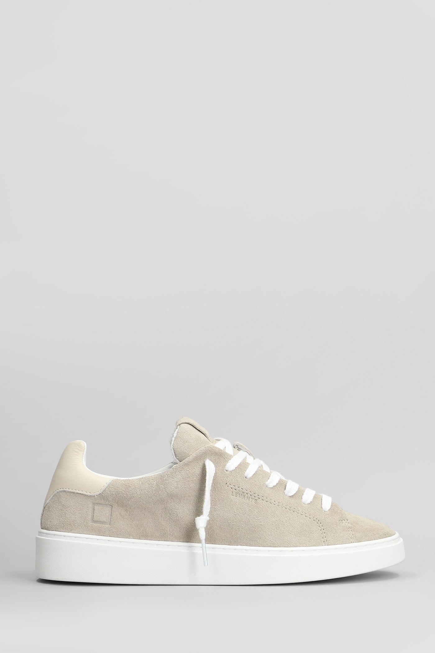 D. A.T. E. Levante Sneakers In Beige Suede