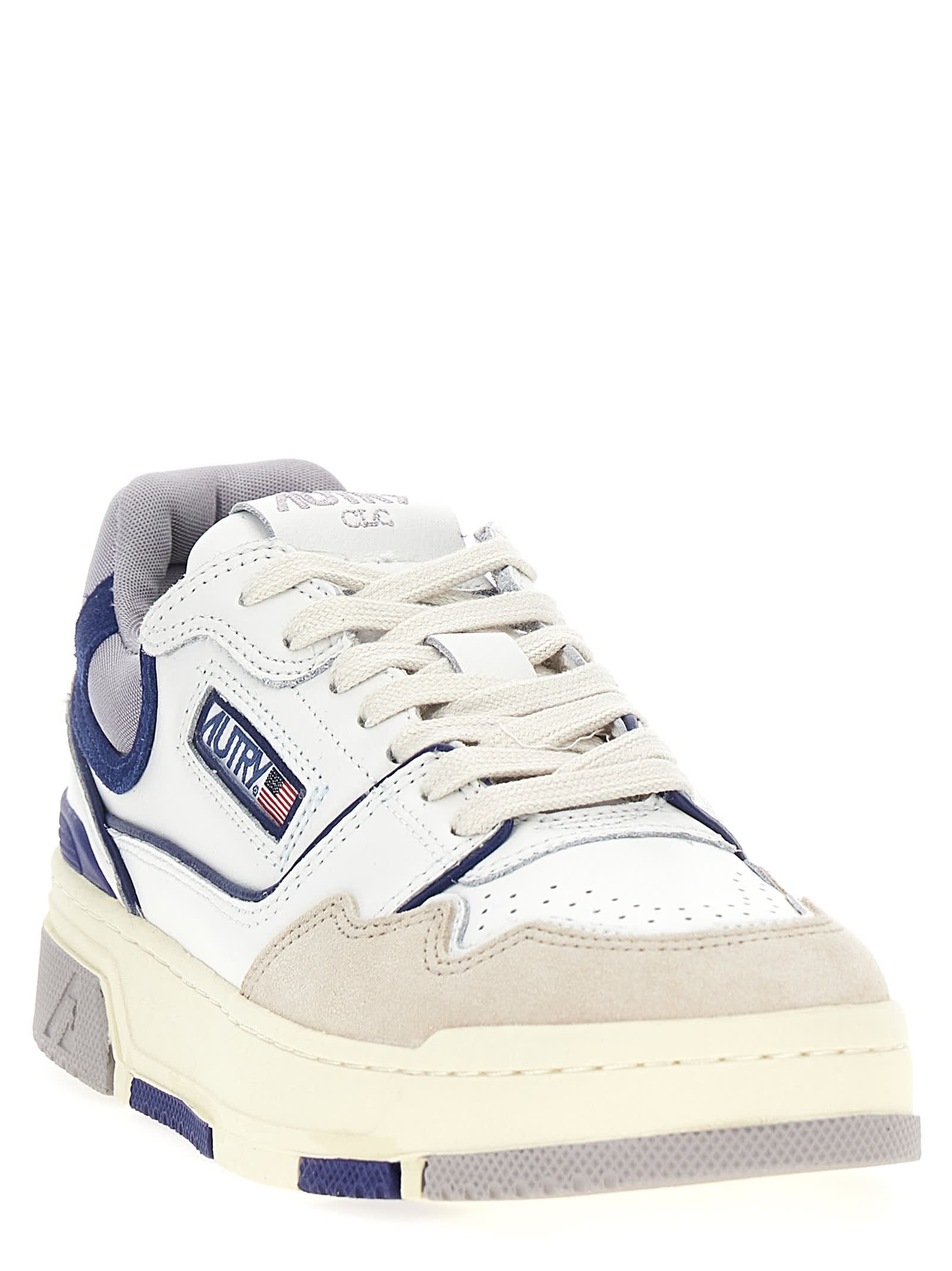 Shop Autry Clc Low Sneakers In Blue