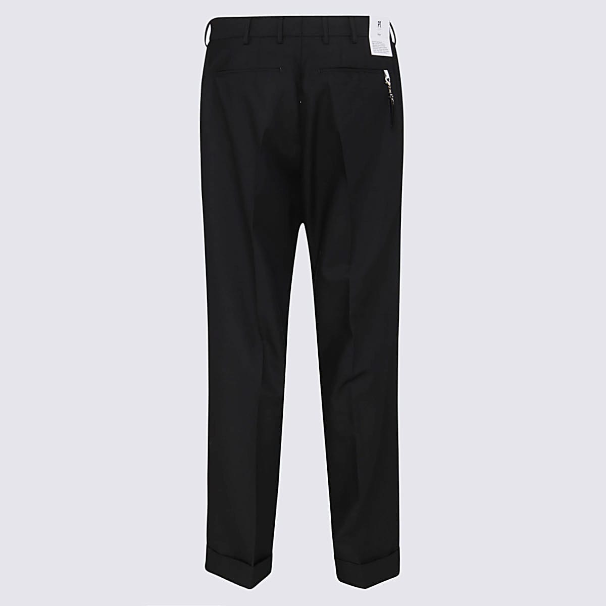 Shop Pt01 Black Cotton Pants