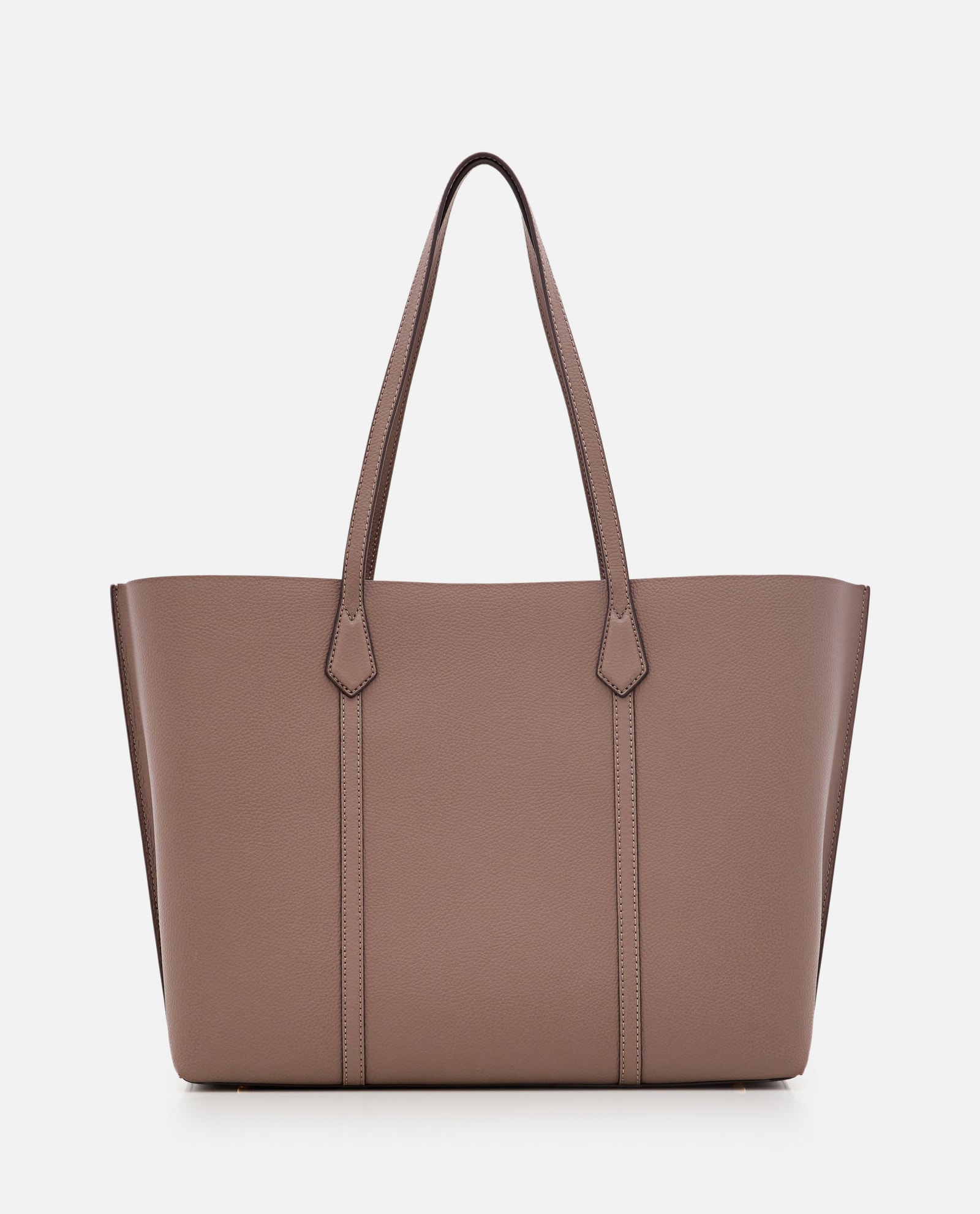 Shop Tory Burch Perry Triple-compartment Tote Bag In Beige