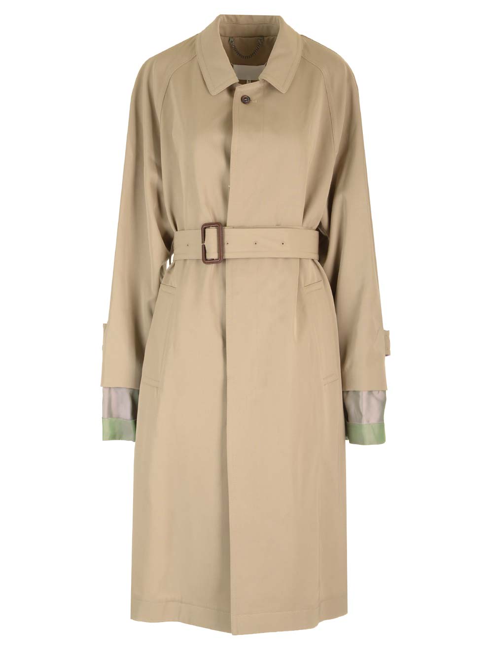 Maison Margiela Anonymity Of The Lining Coat In Neutral