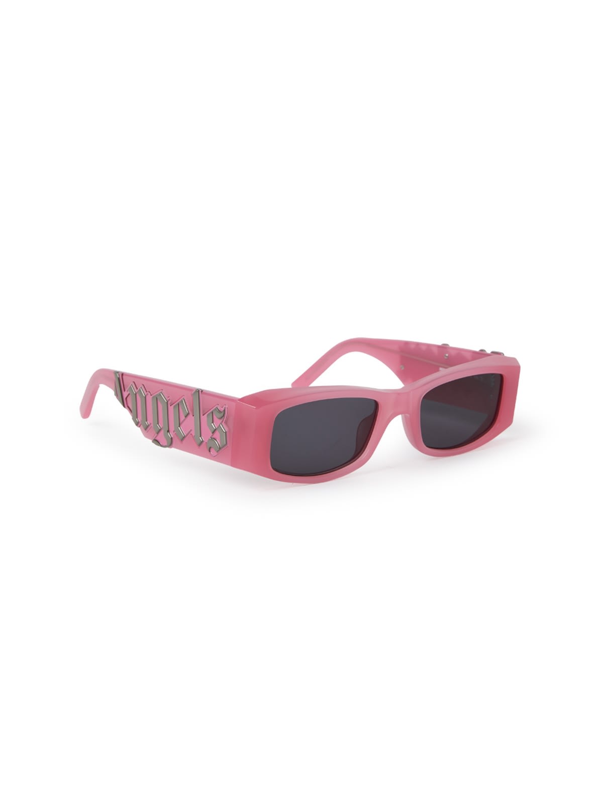 Shop Palm Angels Peri001 Angel Sunglasses In Begonia Pink