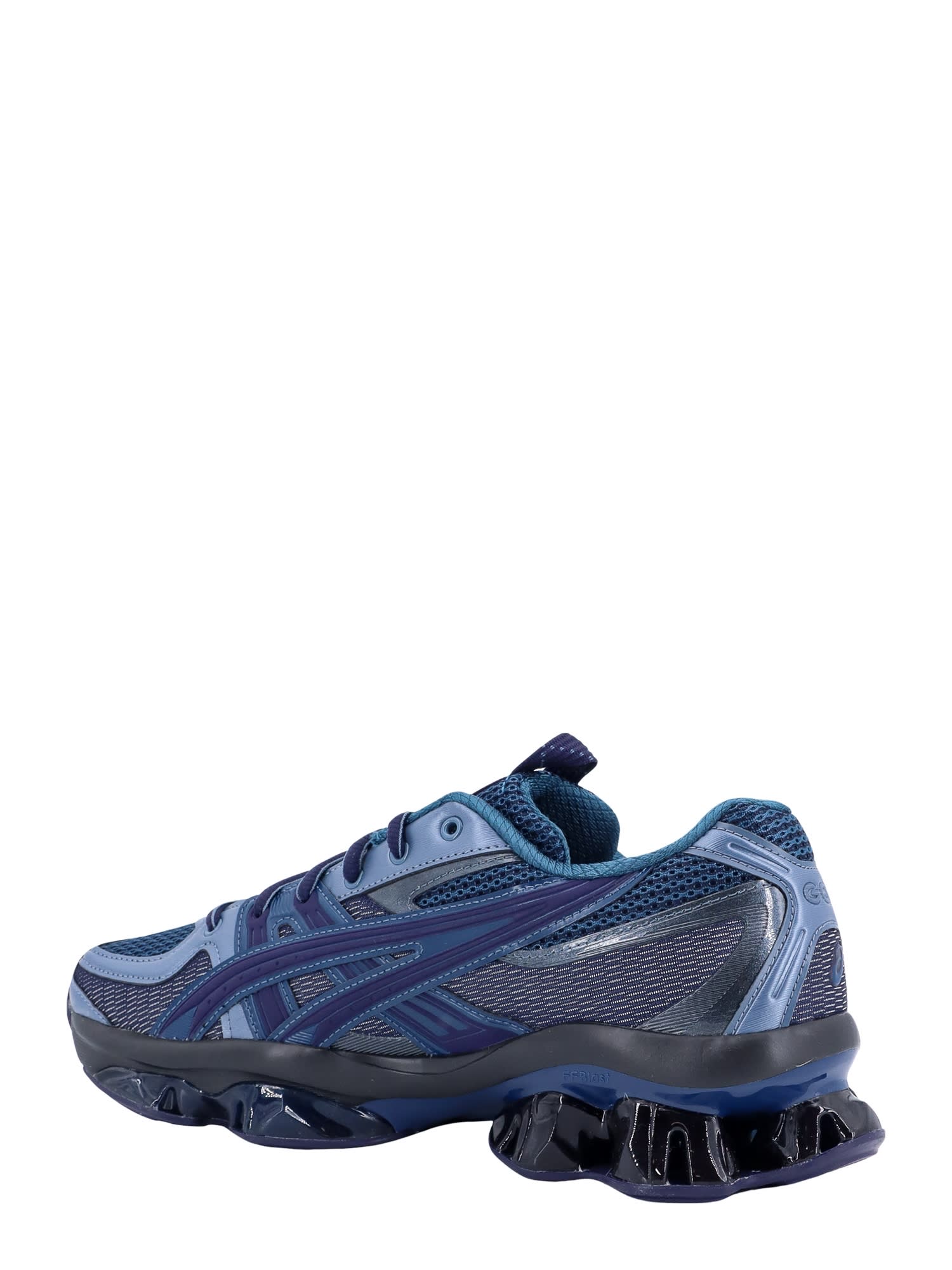 Shop Asics Us5-s Gel Quantum Kinetic Sneakers In Blue