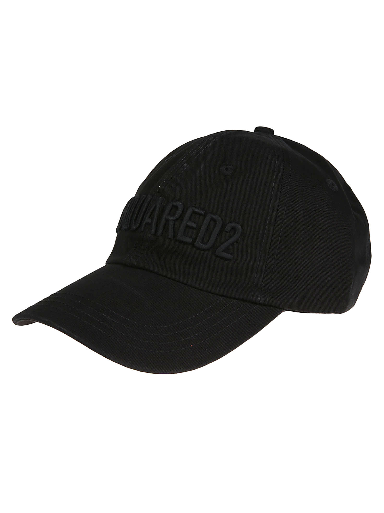 Shop Dsquared2 Technicolor Baseball Cap In Nero/nero