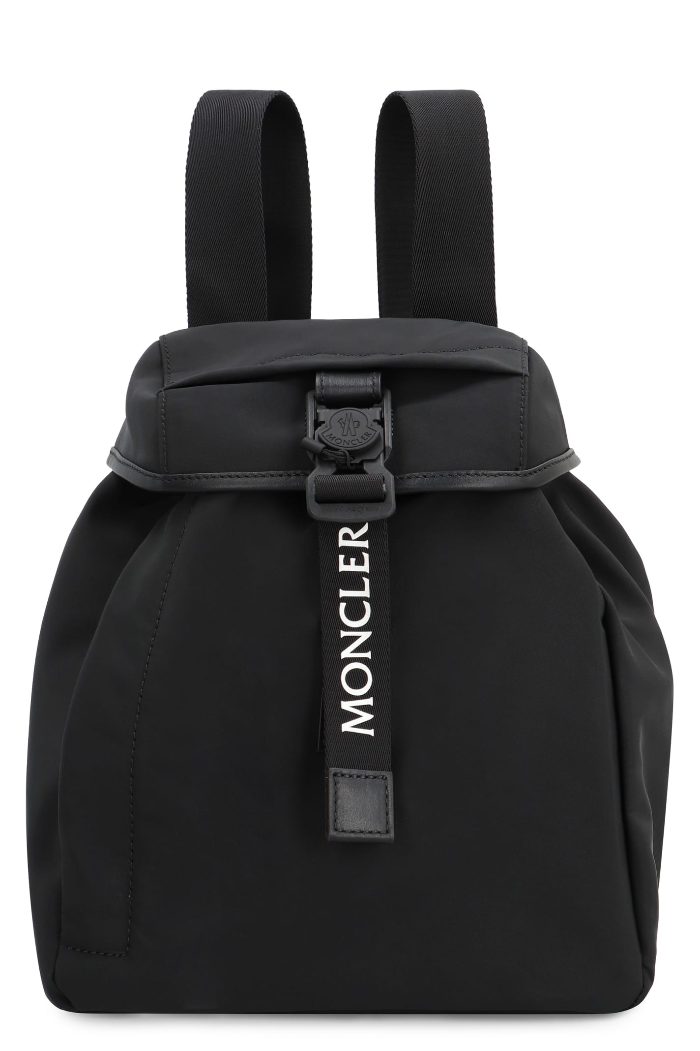 Shop Moncler New Pierrick Nylon Backpack In Black