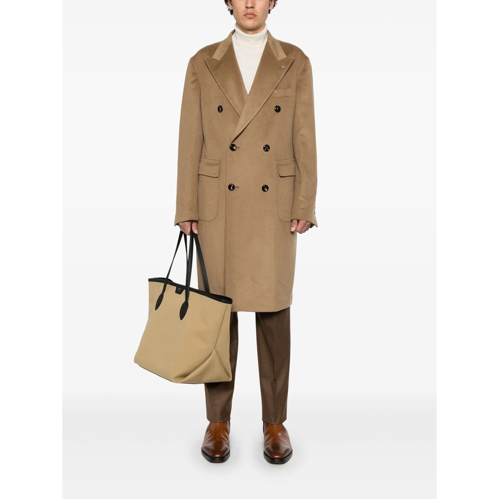 Tagliatore Coats Brown In Brown