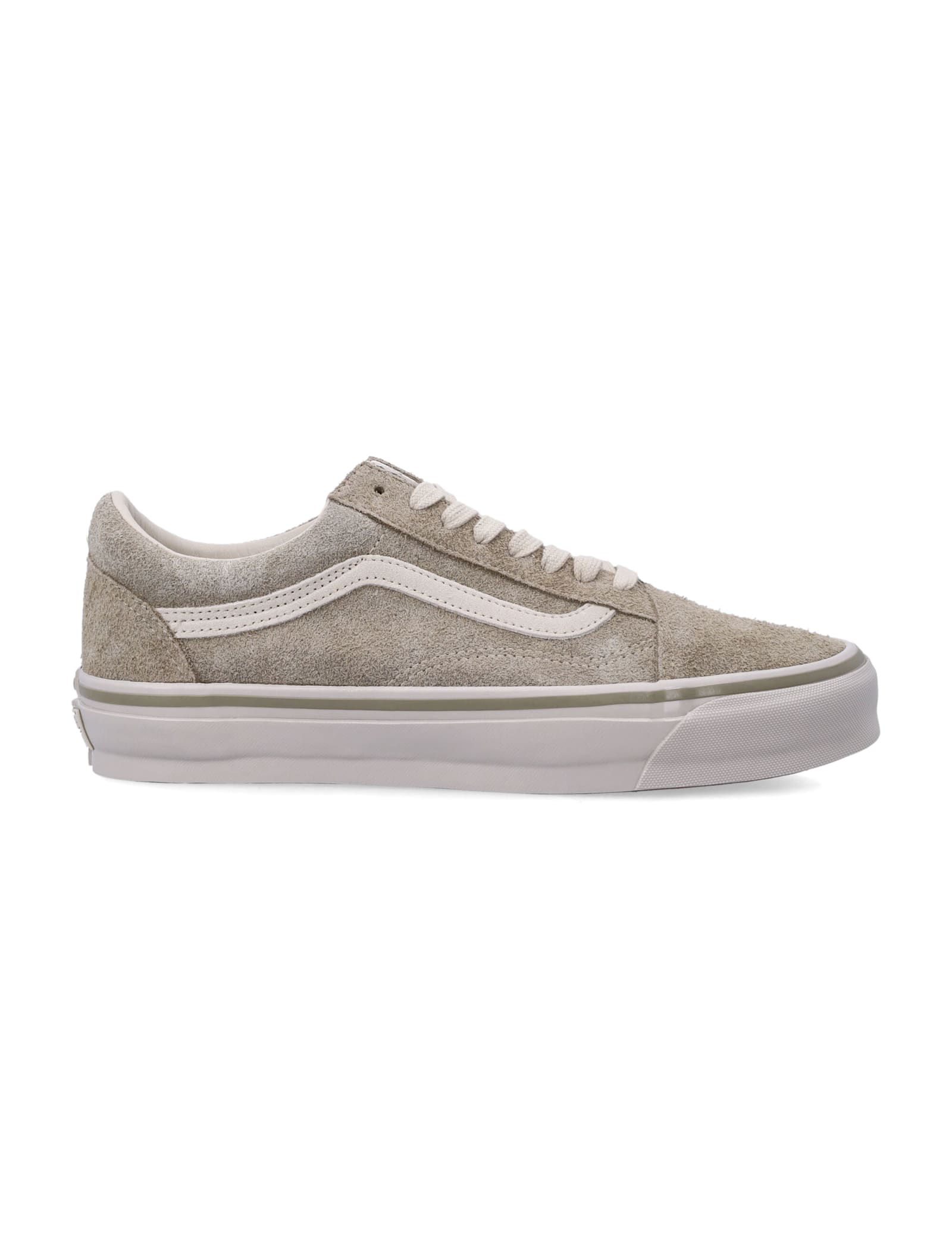 Vans Lx Old Skool Beige Suede Sneakers In Multi