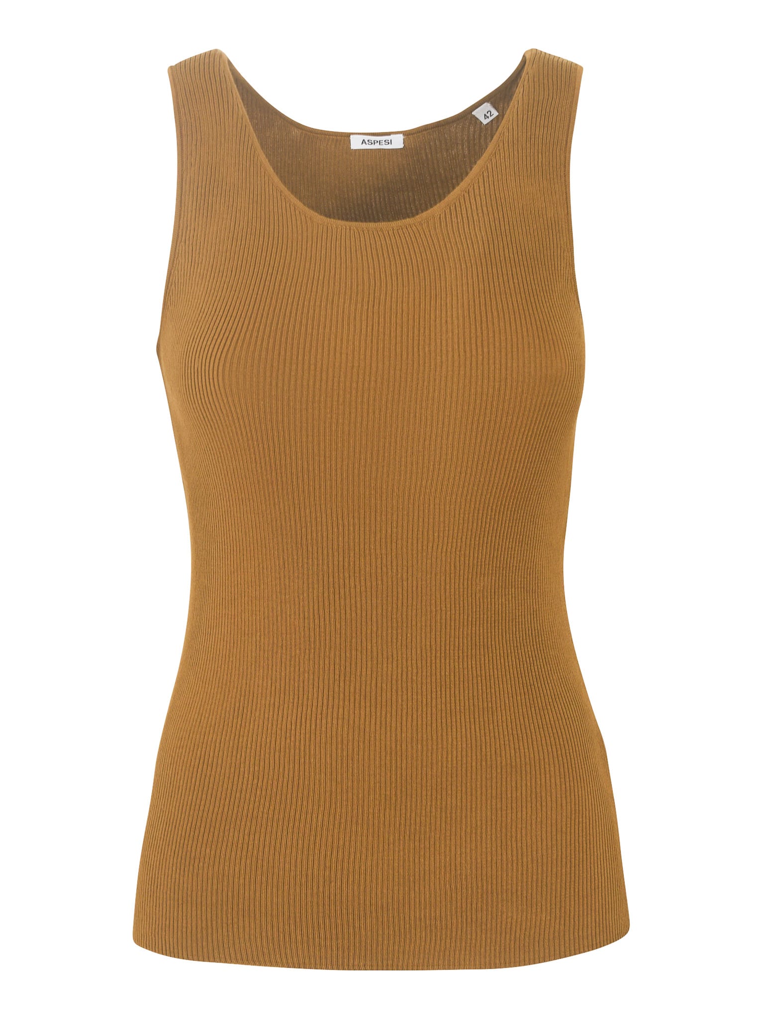 Plain Knitted Tank Top