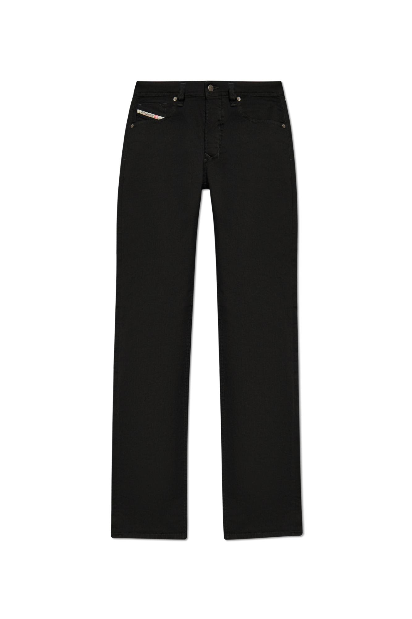 Diesel Larkee Straight Leg Jeans In Black