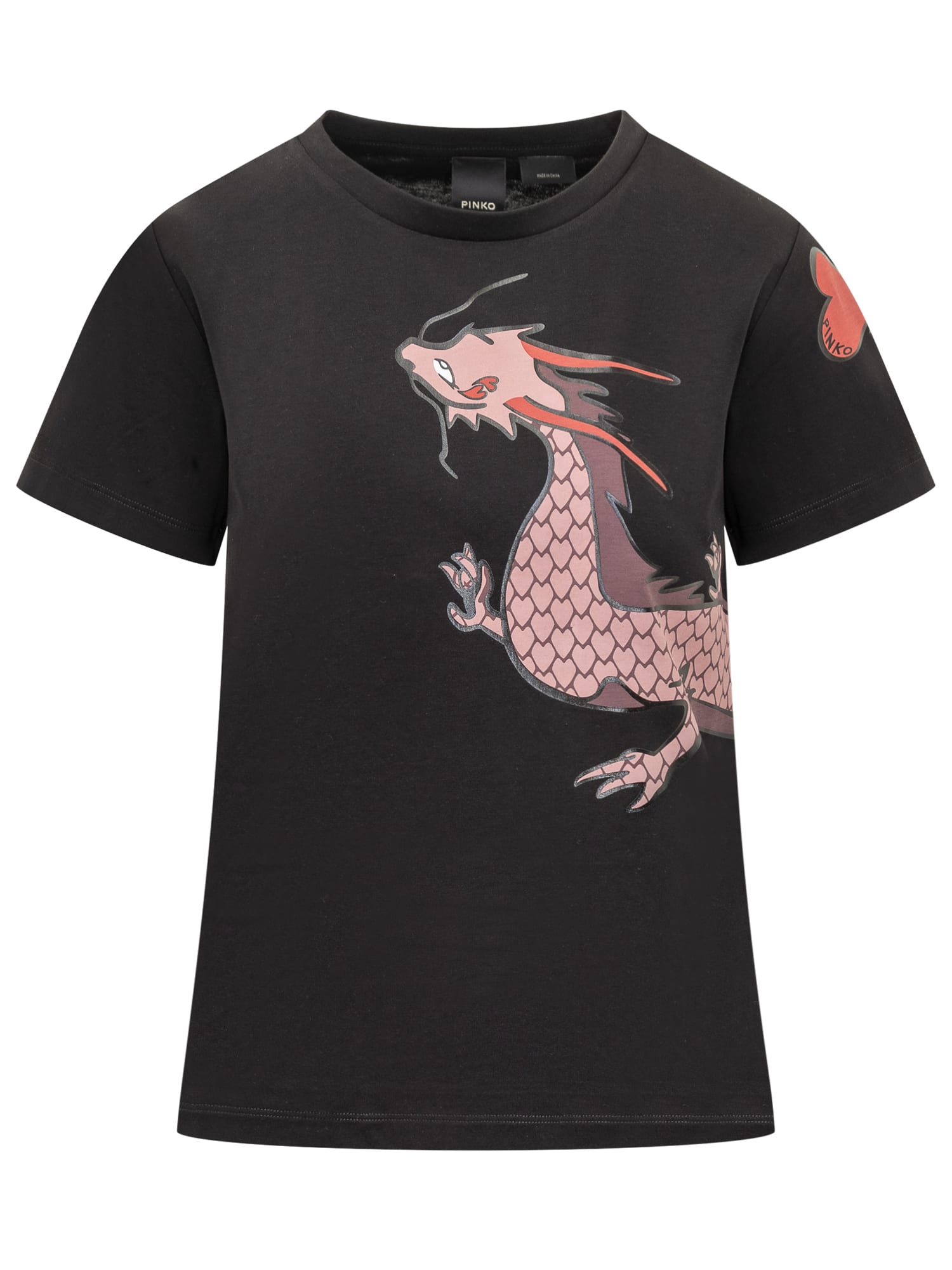 T-shirt With Dragon Print
