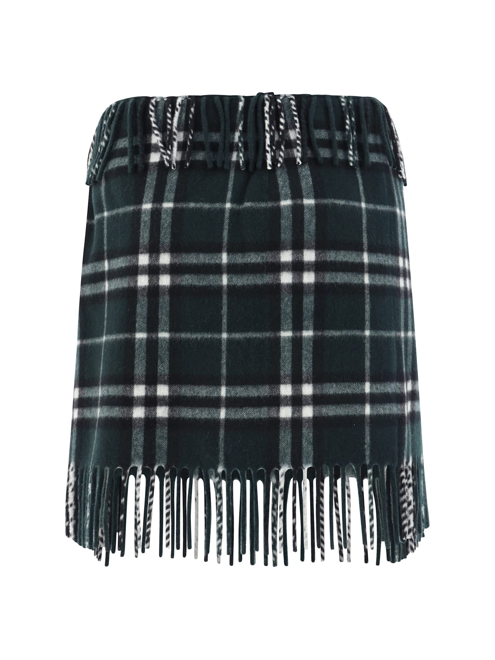 Shop Burberry Mini Skirt In Anchor