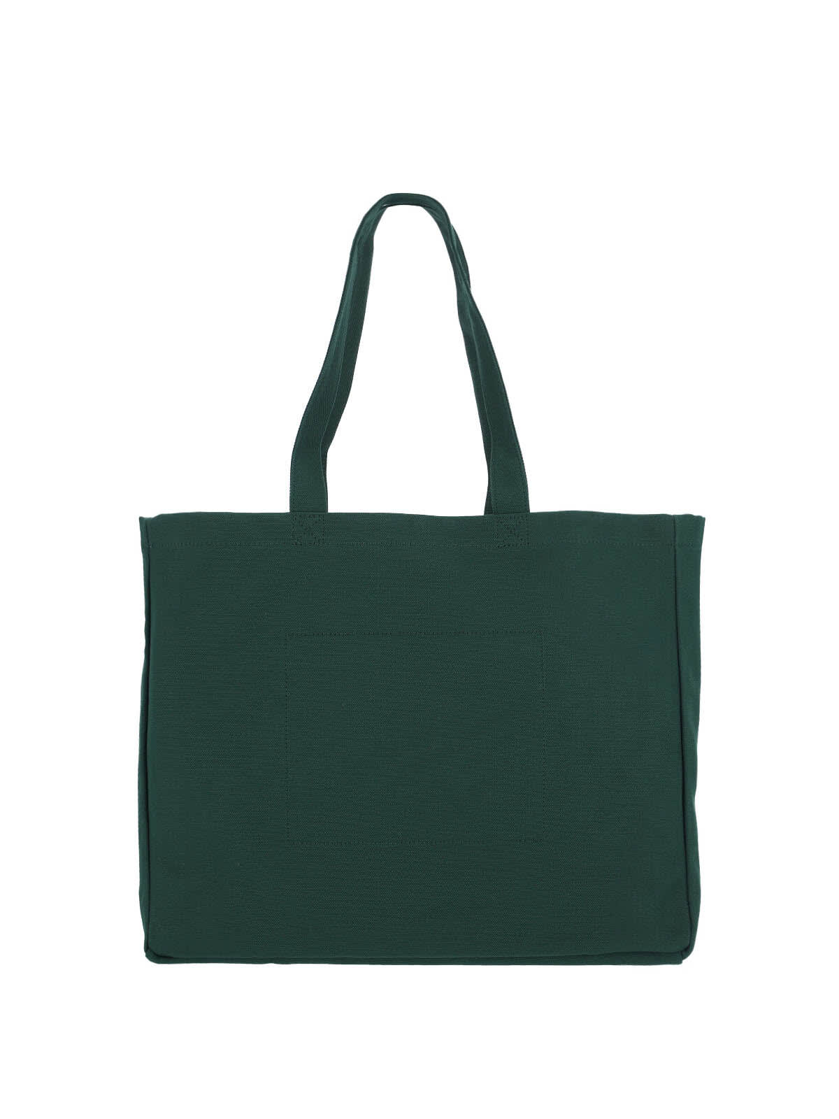 Polo Ralph Lauren Cotton Logo Tote Bag In Green