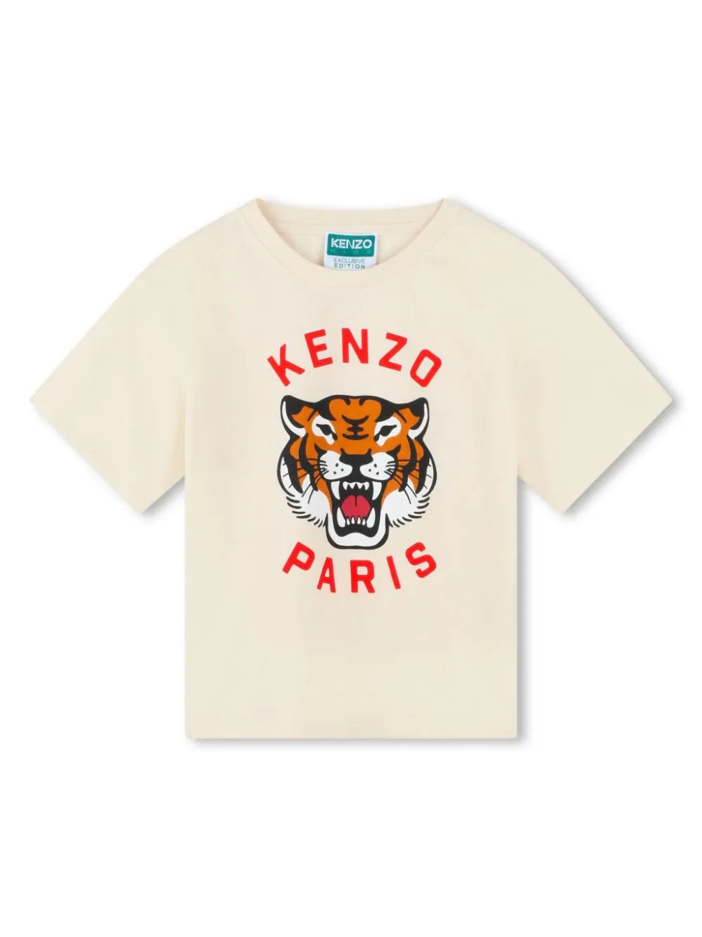 Kenzo Kids' T-shirt Con Stampa In Pink