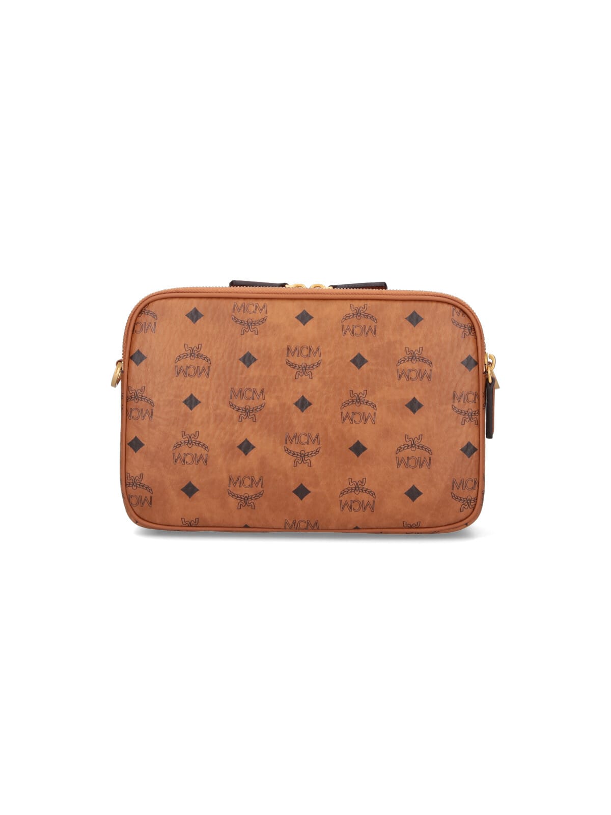 Mcm Versatile Shoulder Bag Adjustable Strap In Brown