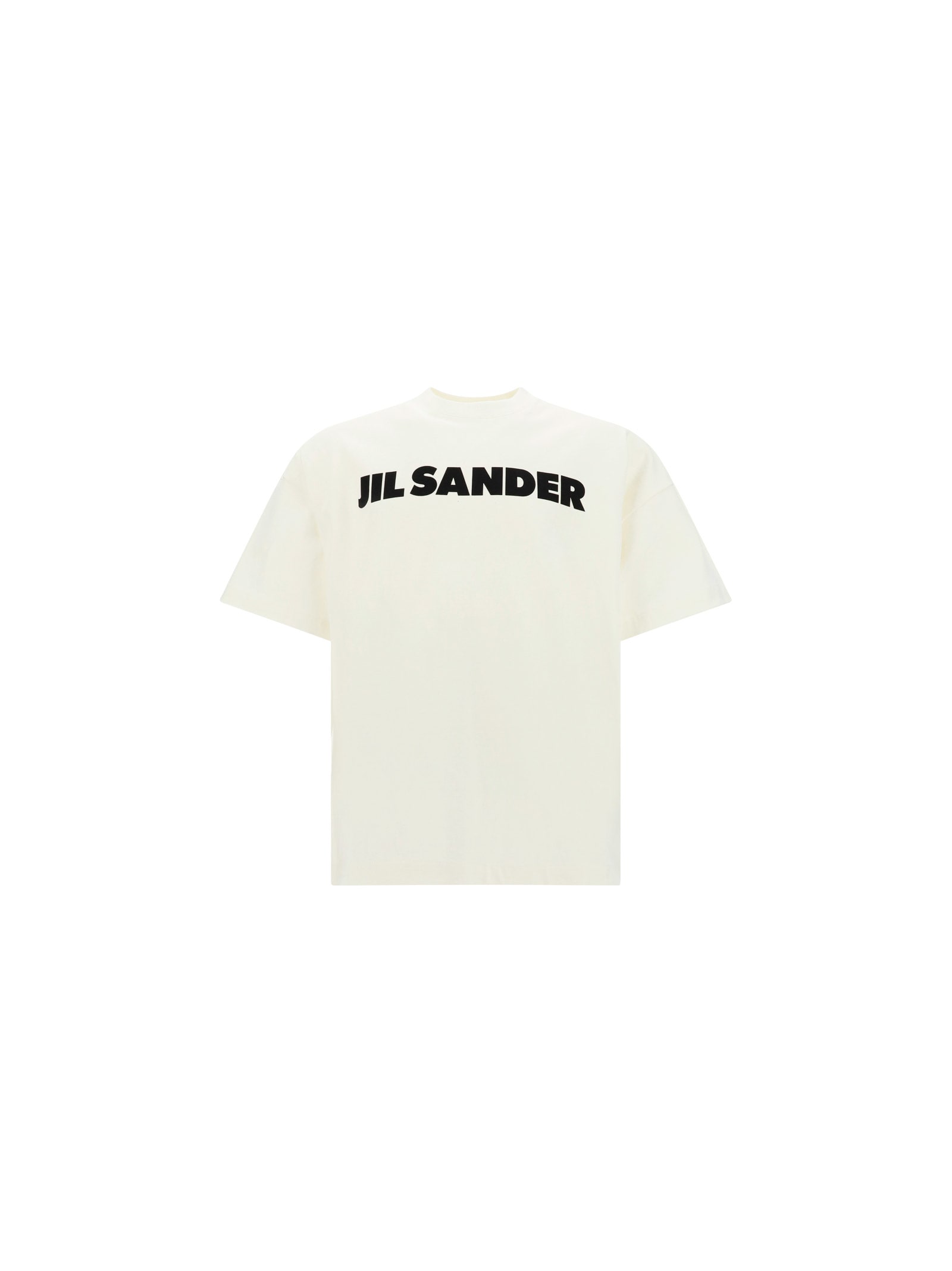 Shop Jil Sander T-shirt In Natural