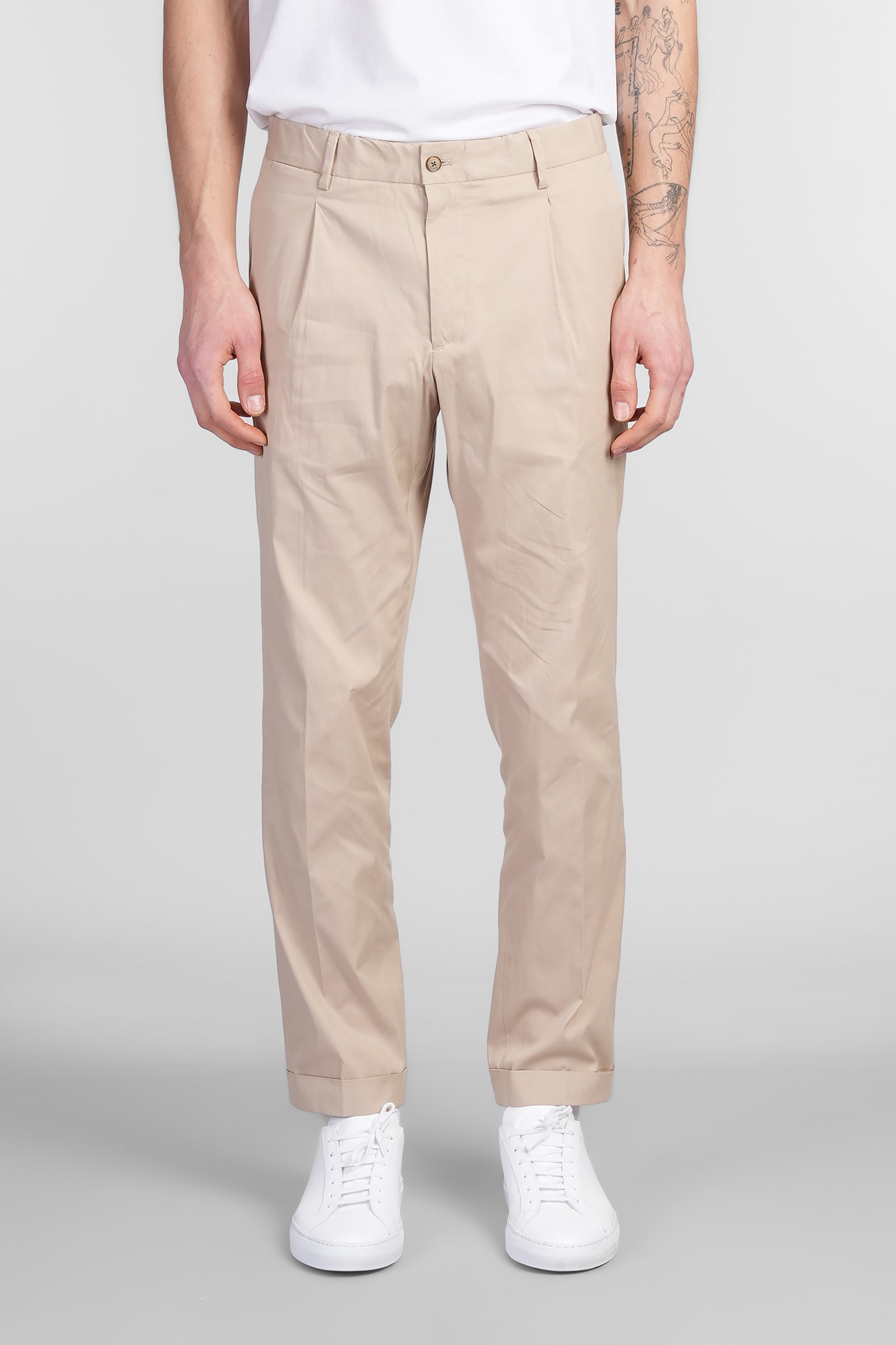 Isolas Pants In Khaki Cotton