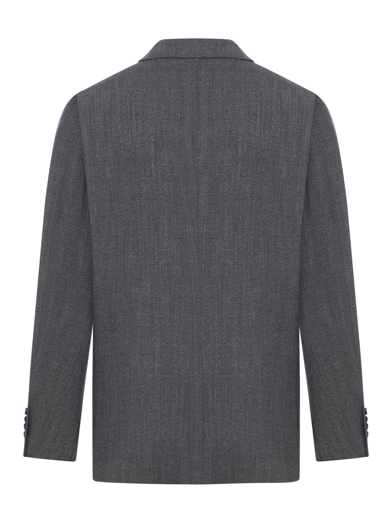 Shop Lardini Jacket Attitude Drop 7 Reg In Dark Grey