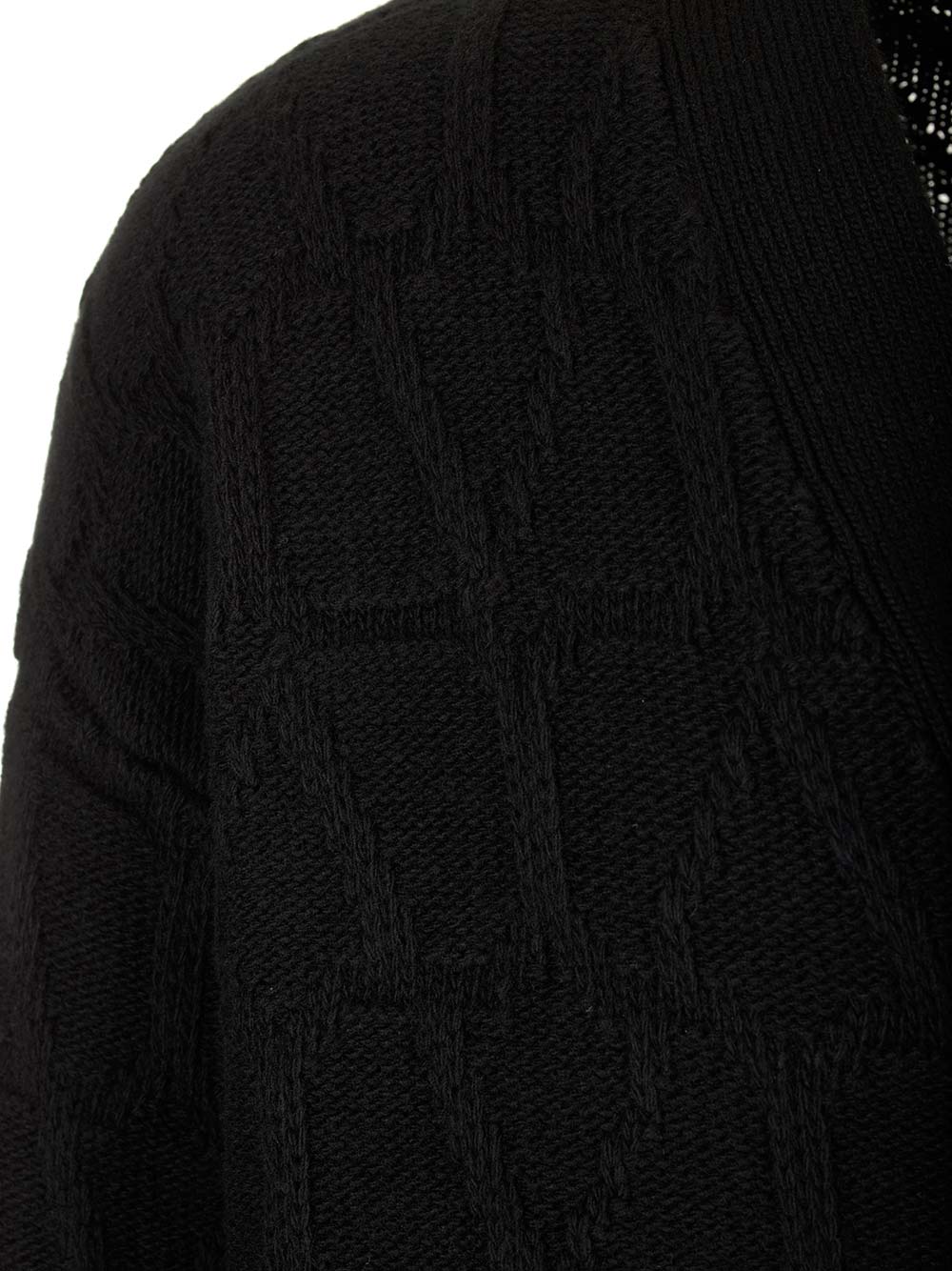 Shop Valentino Toile Iconographe Cardigan In Black