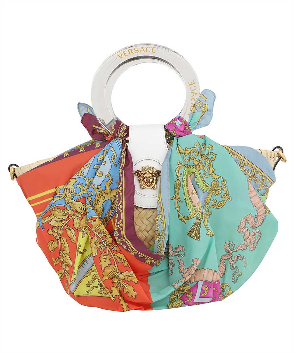Versace Raffia Tote Bag