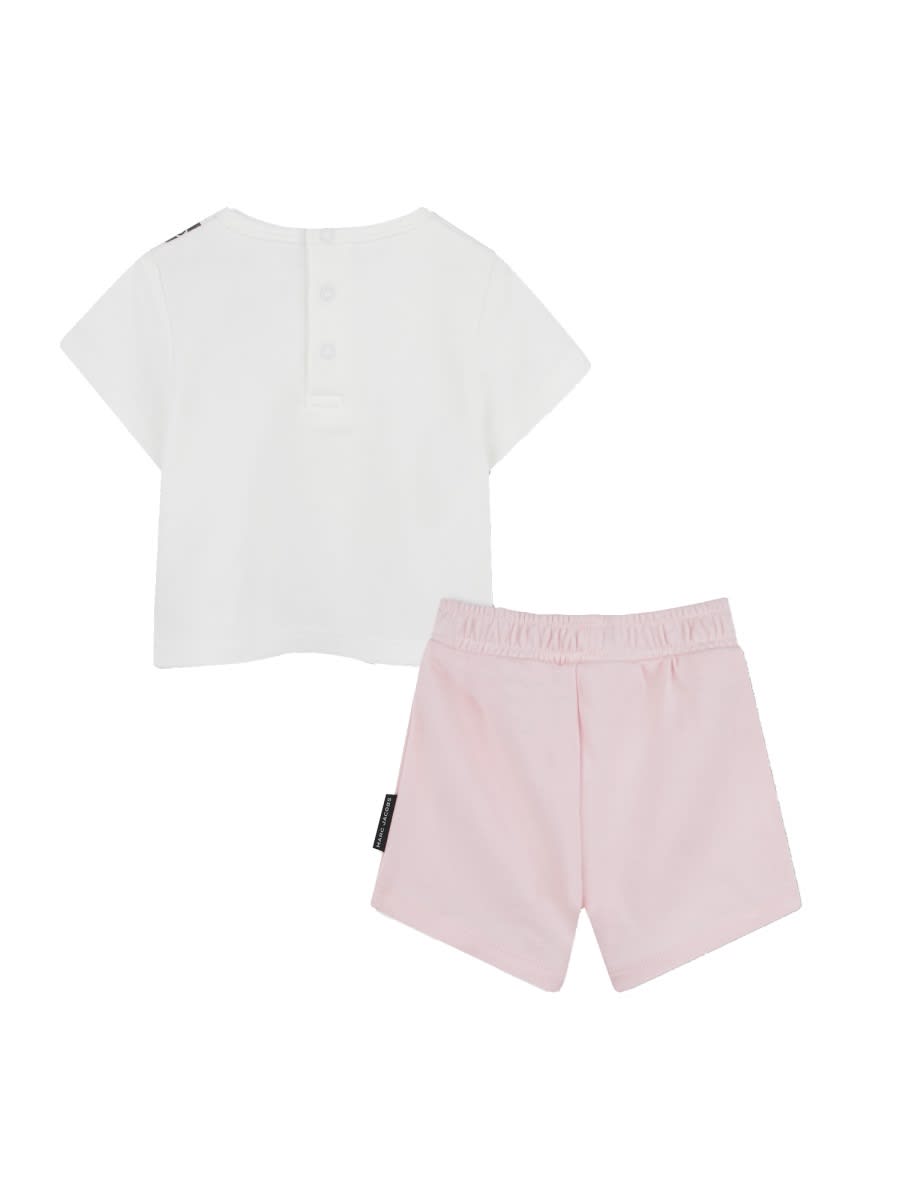 Marc Jacobs T-shrt Set With Bermuda Shorts