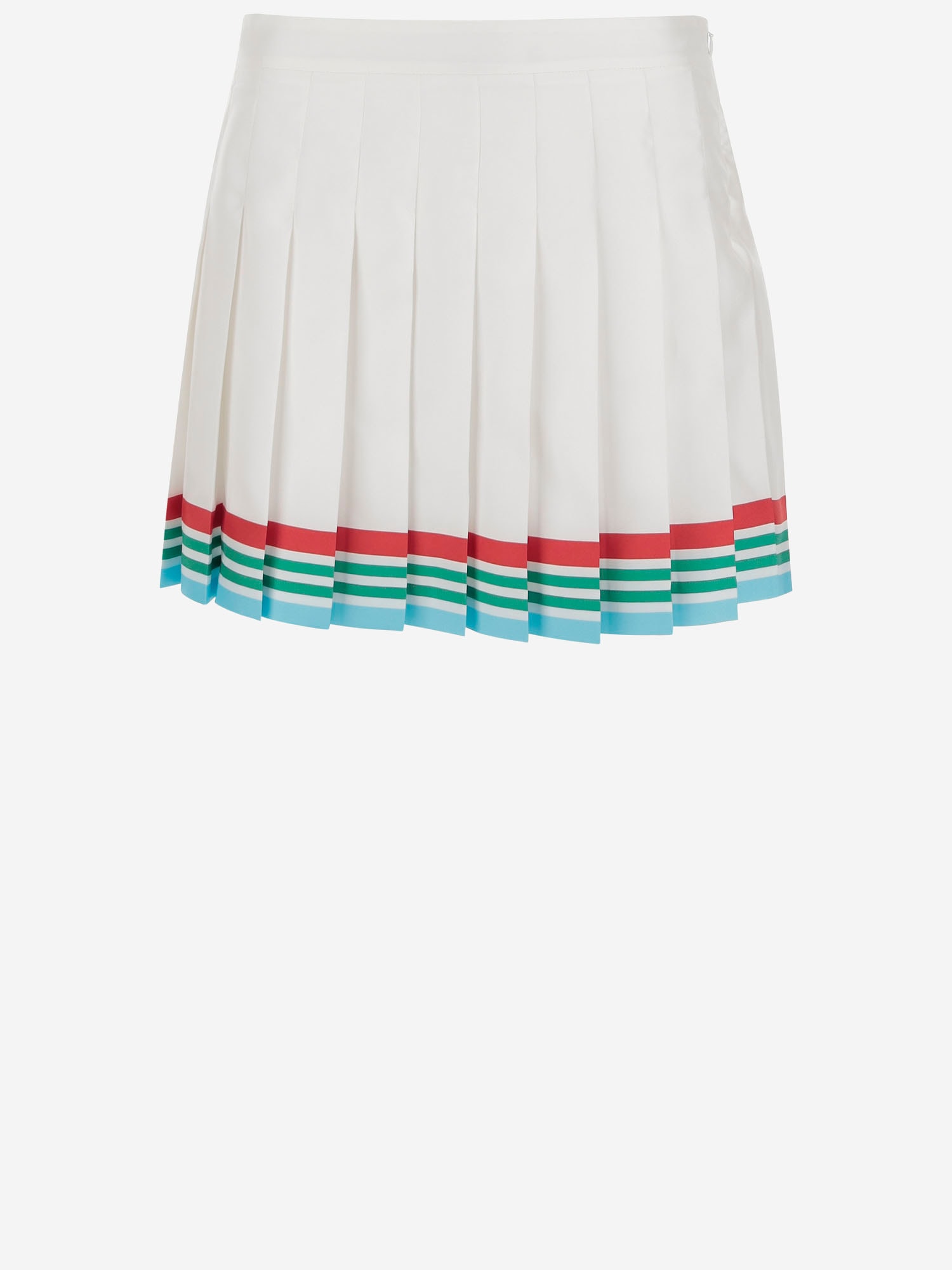 Pleated Skirt In Silk