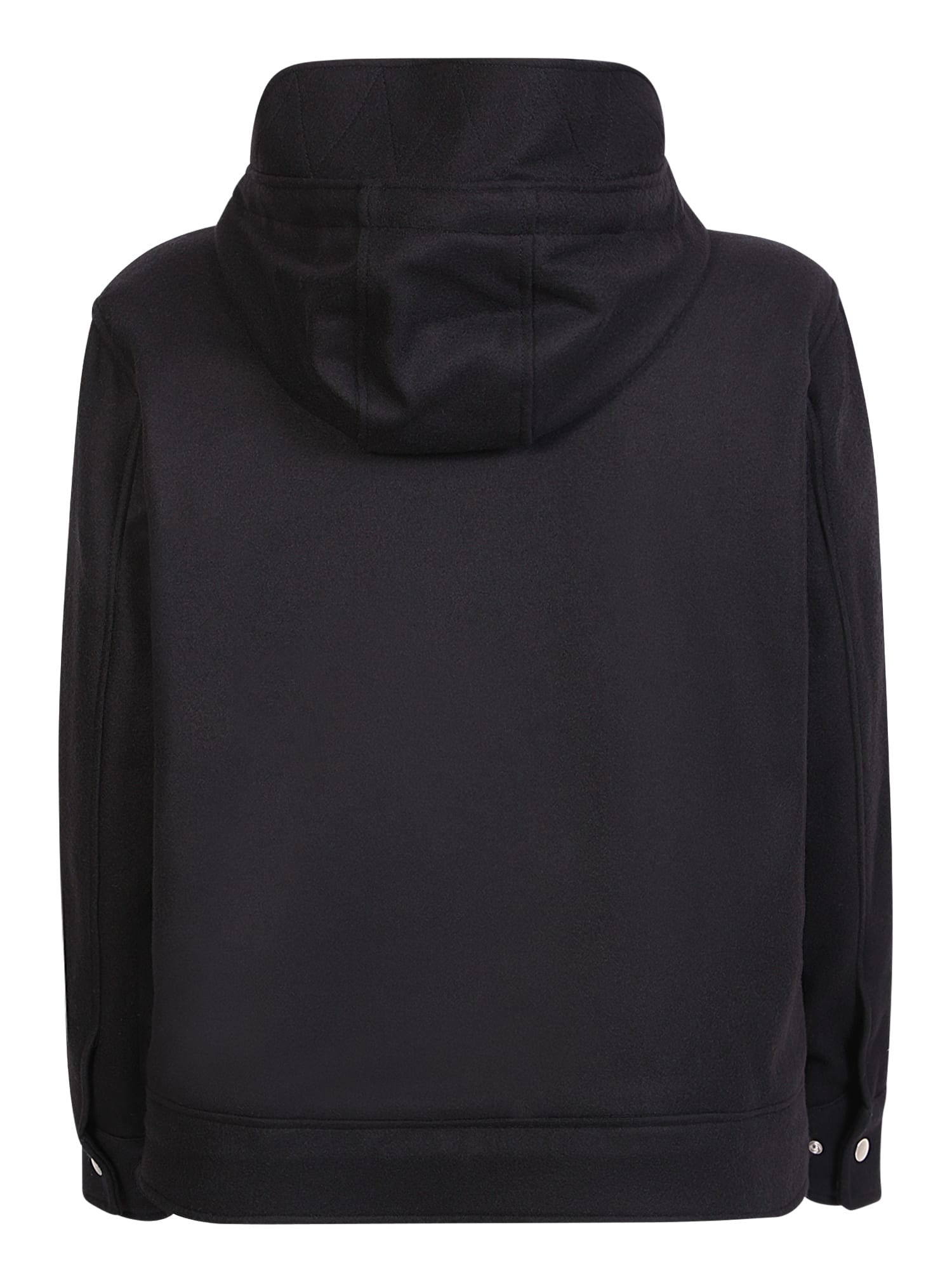 Shop Pt01 Wool Blend Jacket In Black