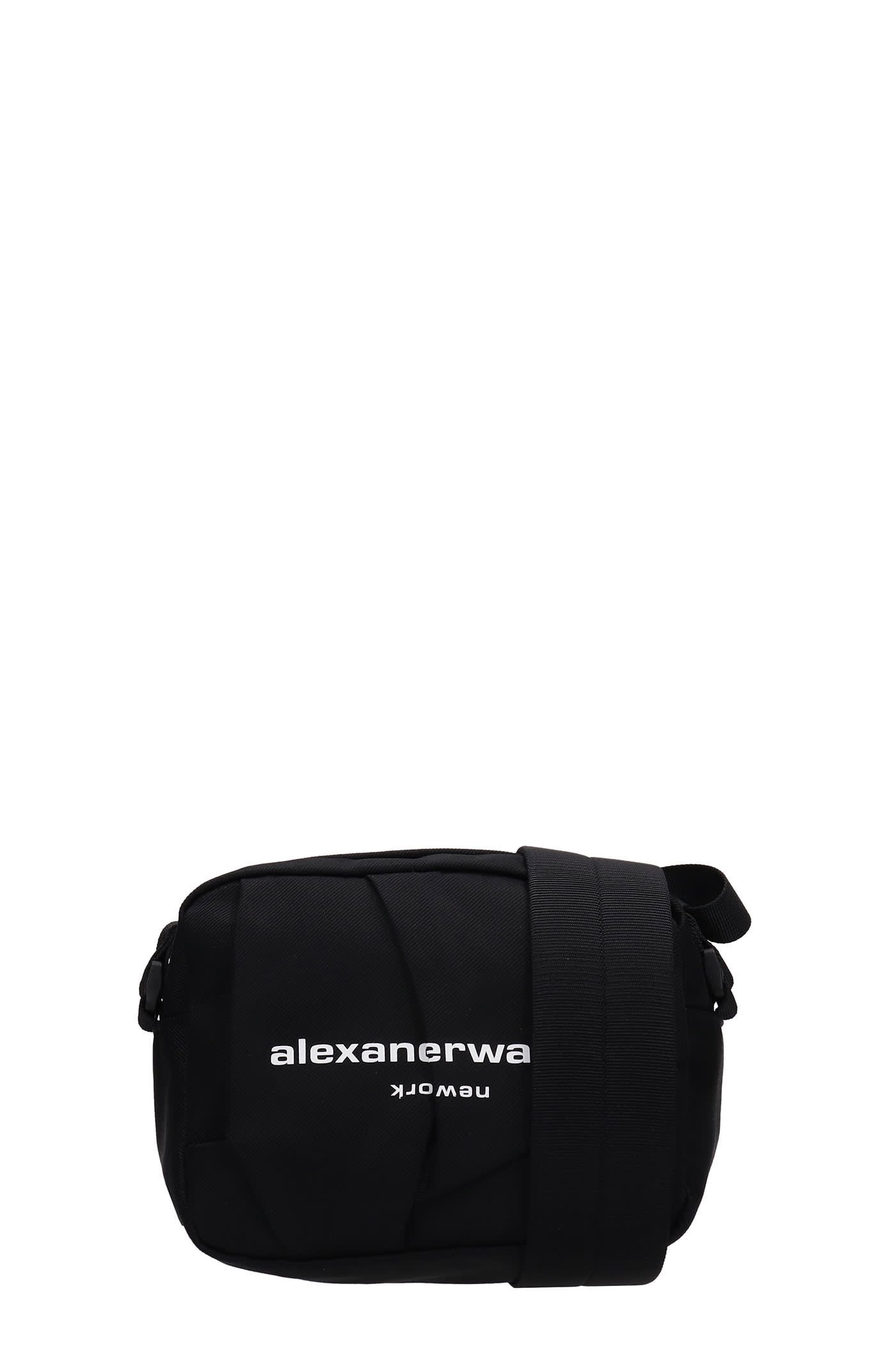 Alexander Wang Shoulder Bag In Black Nylon