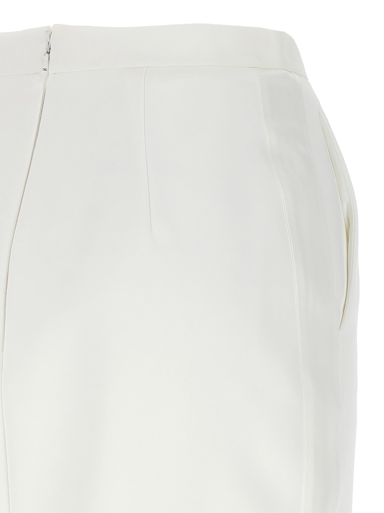 ELISABETTA FRANCHI LONGUETTE SKIRT