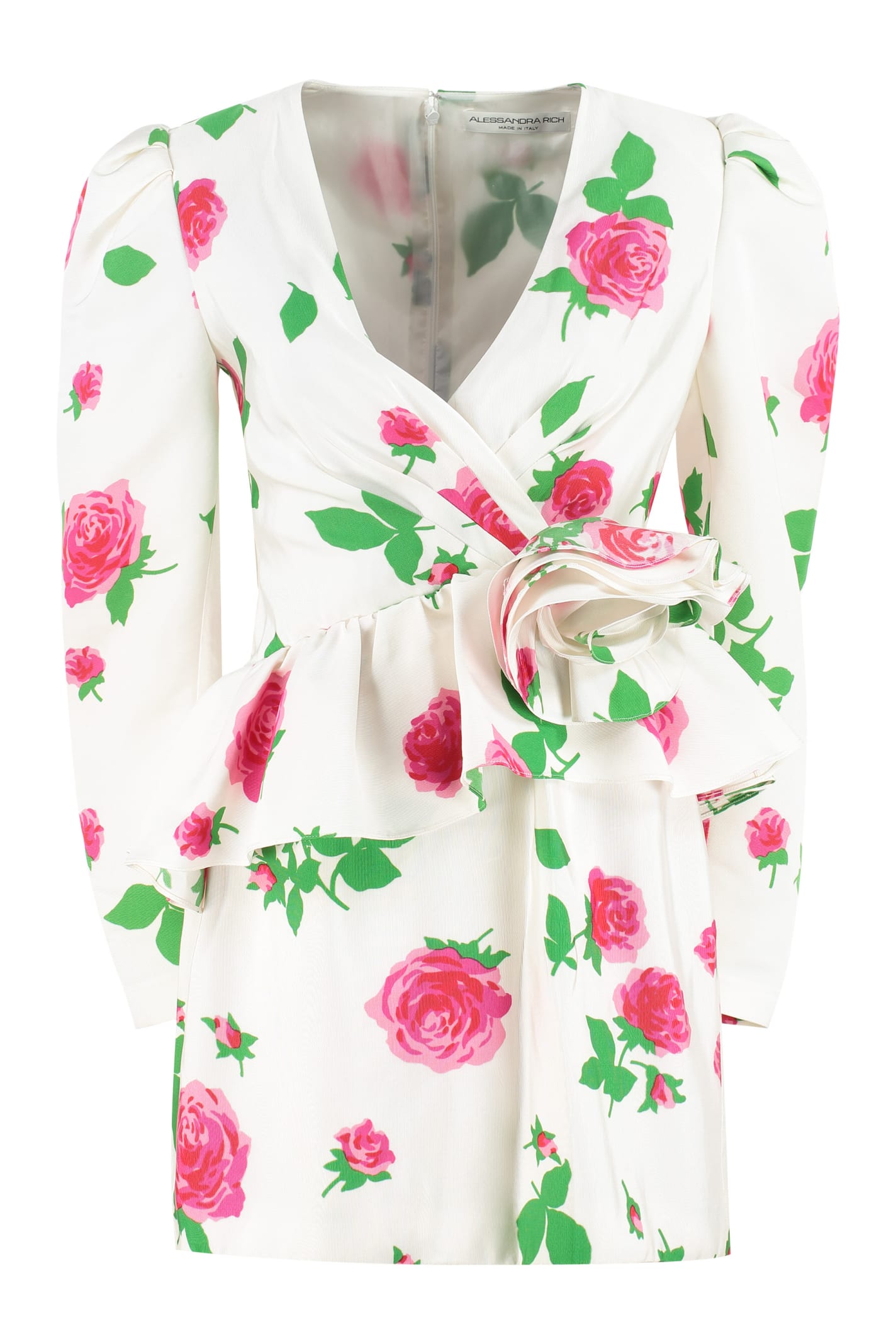Photo of  Alessandra Rich Printed Dress- shop Alessandra Rich Dresses online sales