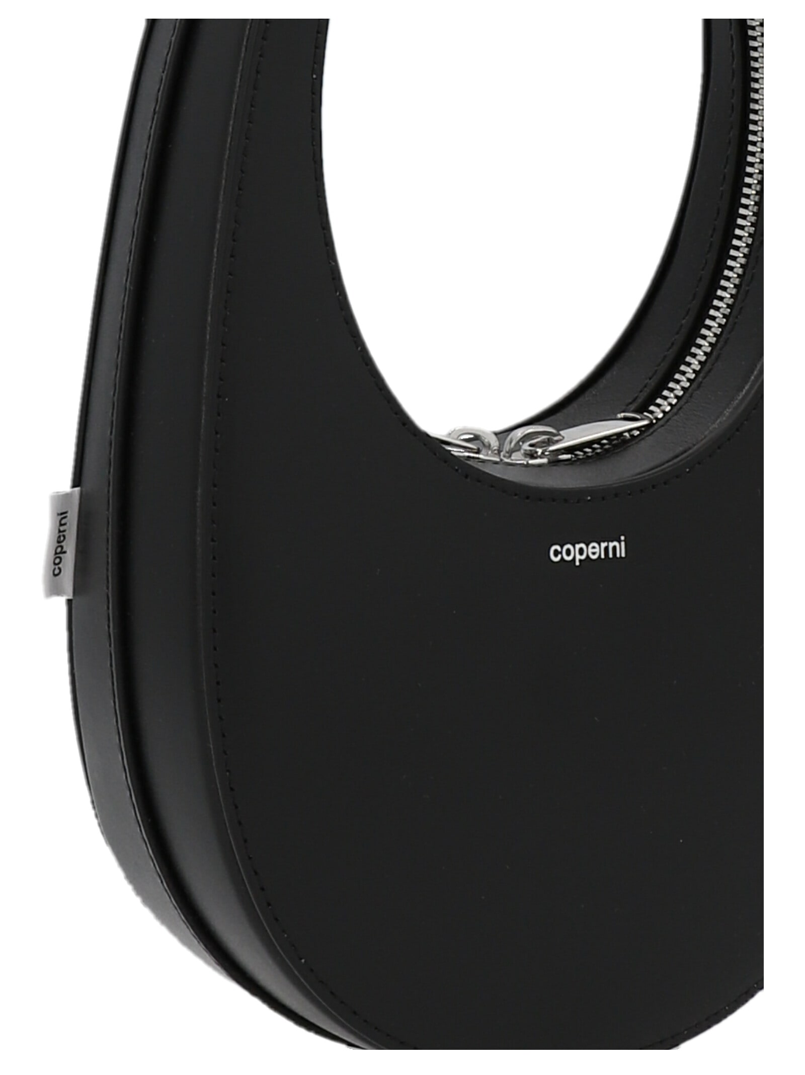 Shop Coperni Mini Swipe Bag Handbag In Black