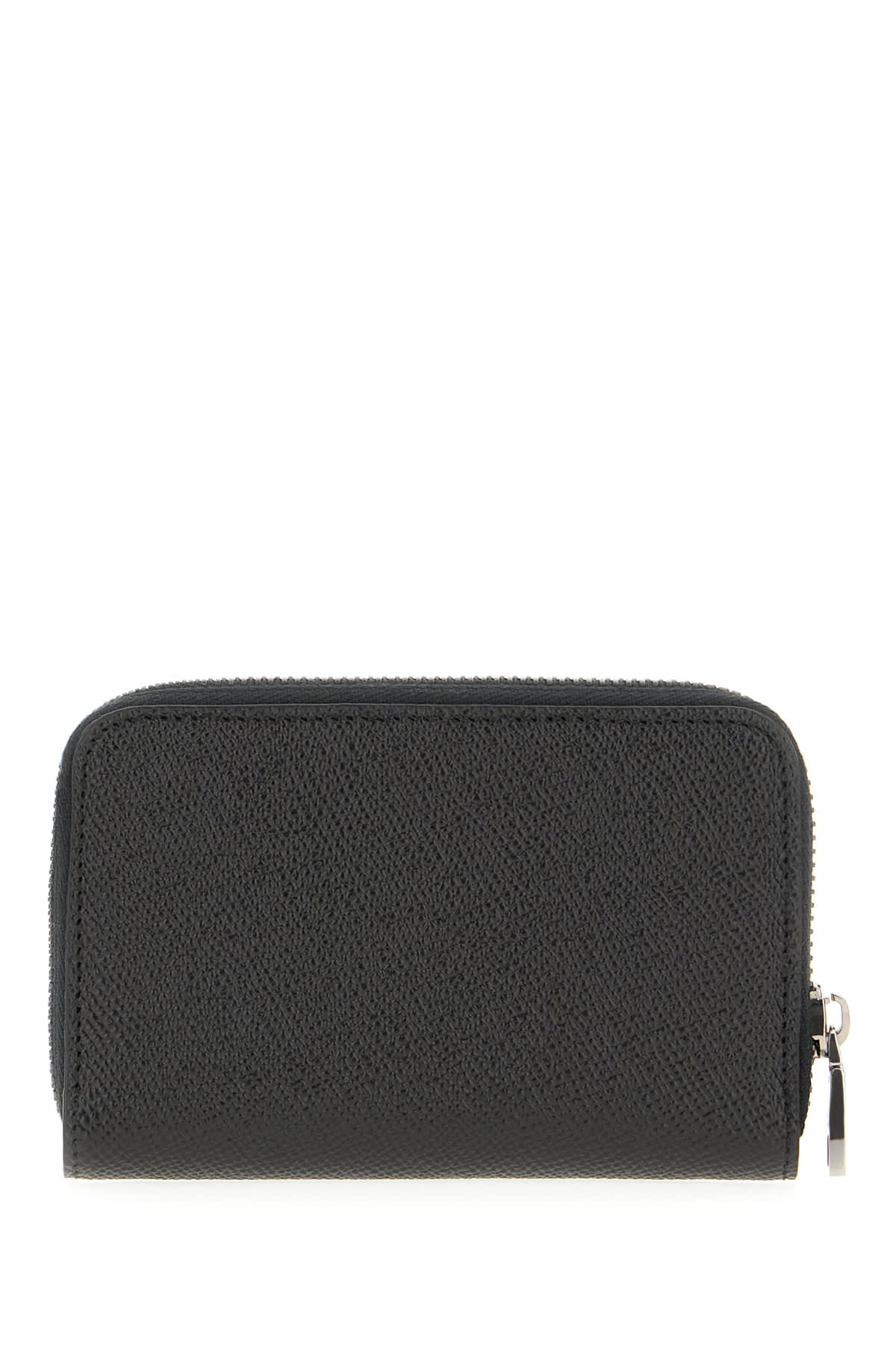 Shop Dolce & Gabbana Black Leather Wallet In Nero