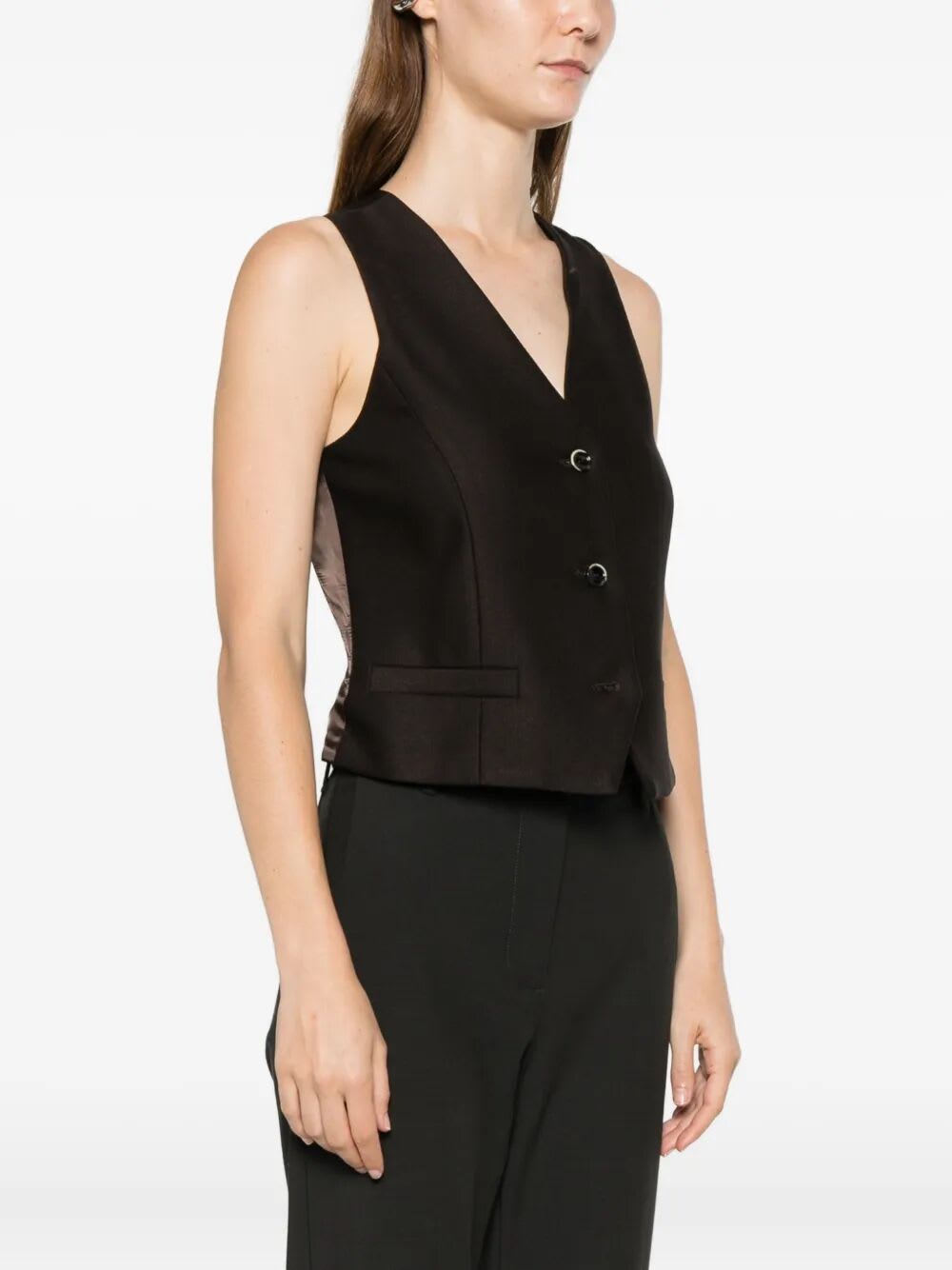Nine In The Morning Ariele Gilet In Blue
