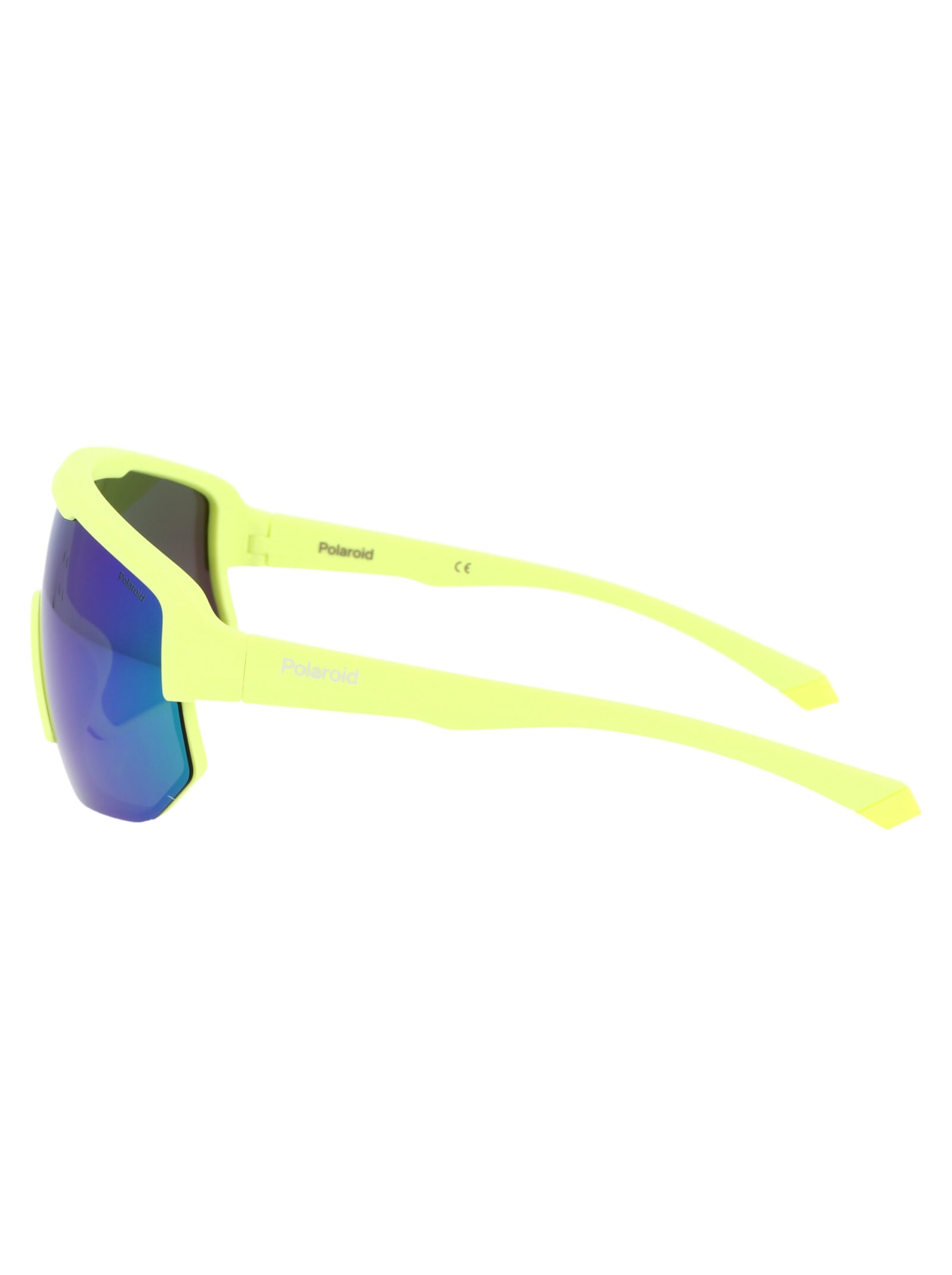 Shop Polaroid Pld 7047/s Sunglasses In 4an5z Matte Lime