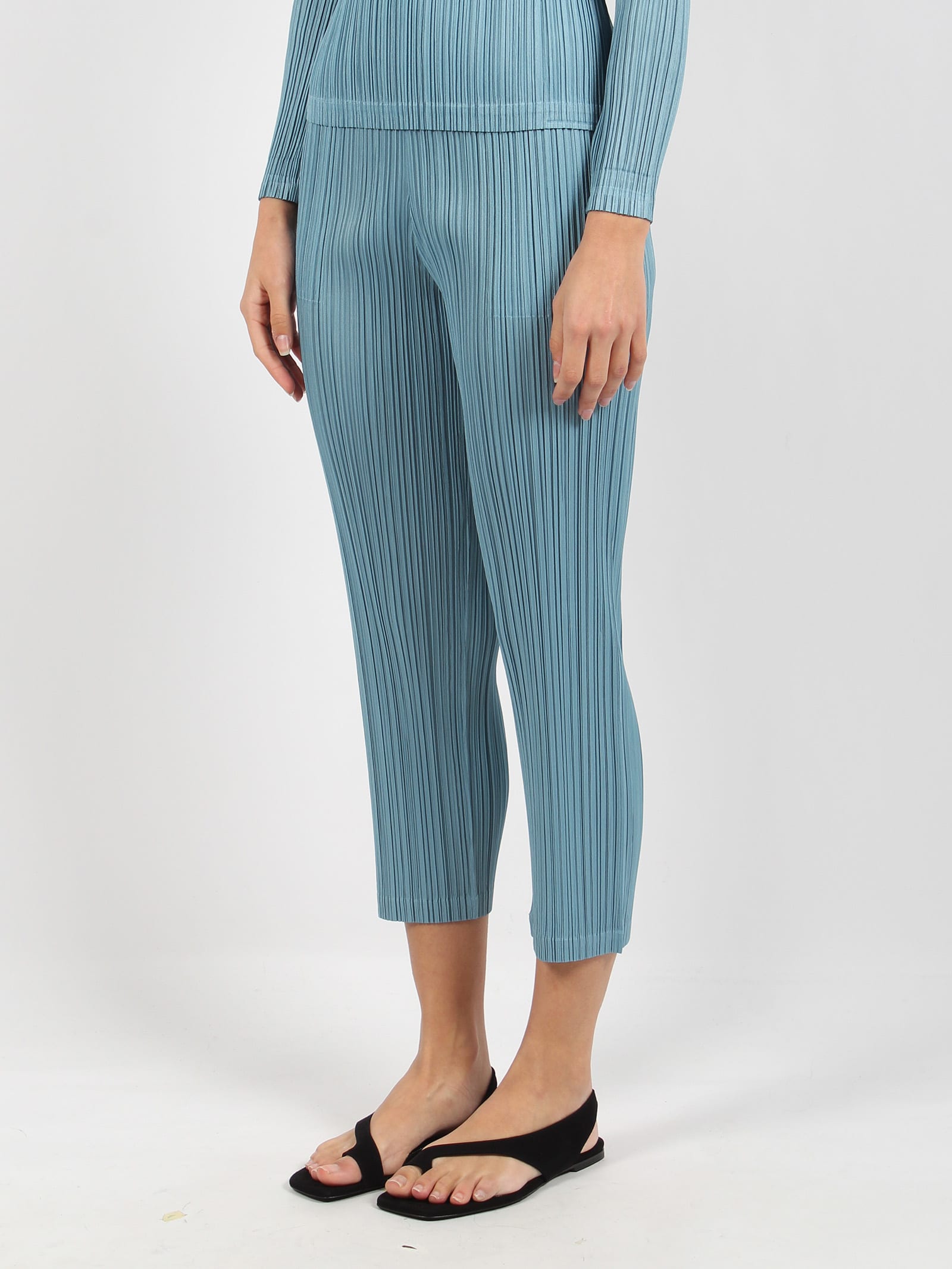 Issey Miyake Monthly Colors : January Trousers In Blue