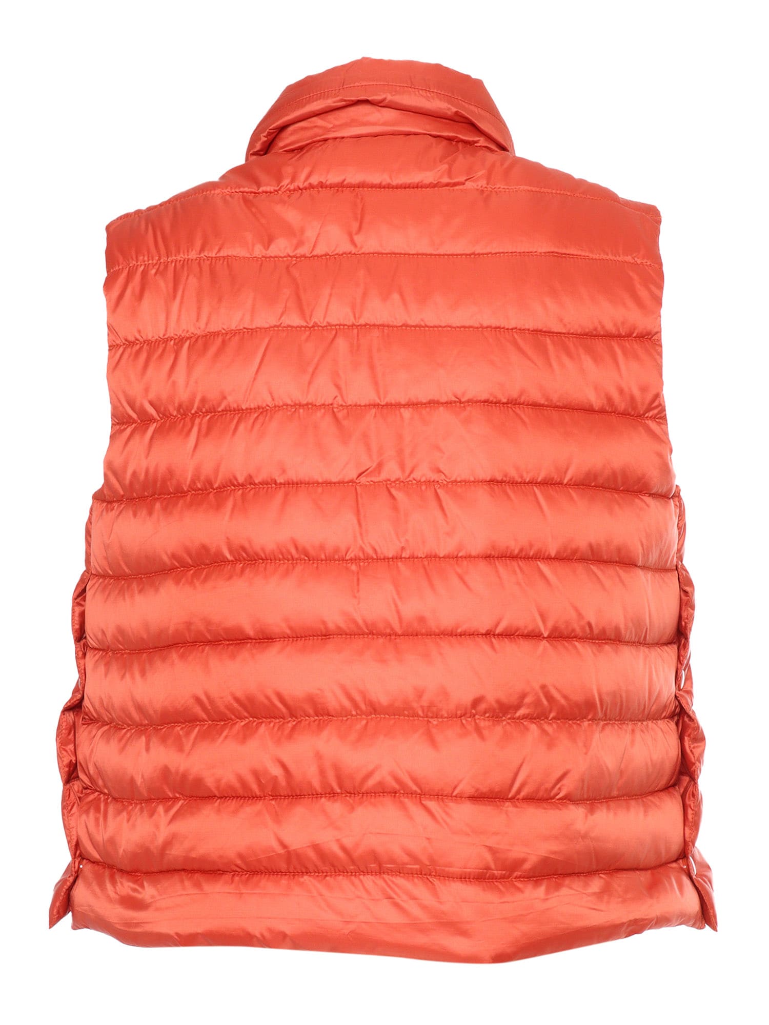 Shop Aspesi Woman Vest In Orange