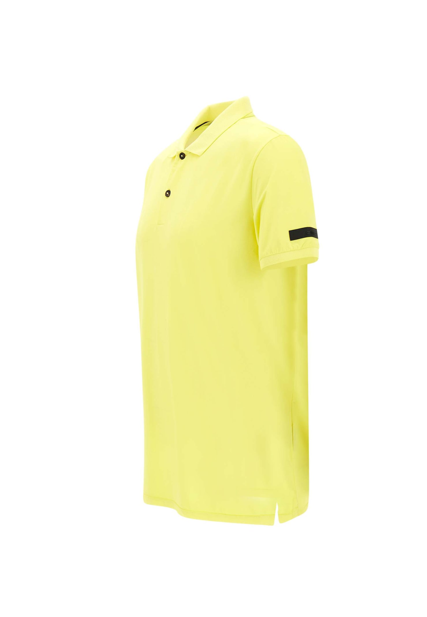 Shop Rrd - Roberto Ricci Design Gdy Oxford Cotton T-shirt In Yellow