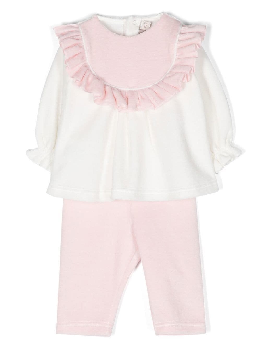 La Stupenderia Babies' Complete With Ruffles In Pink
