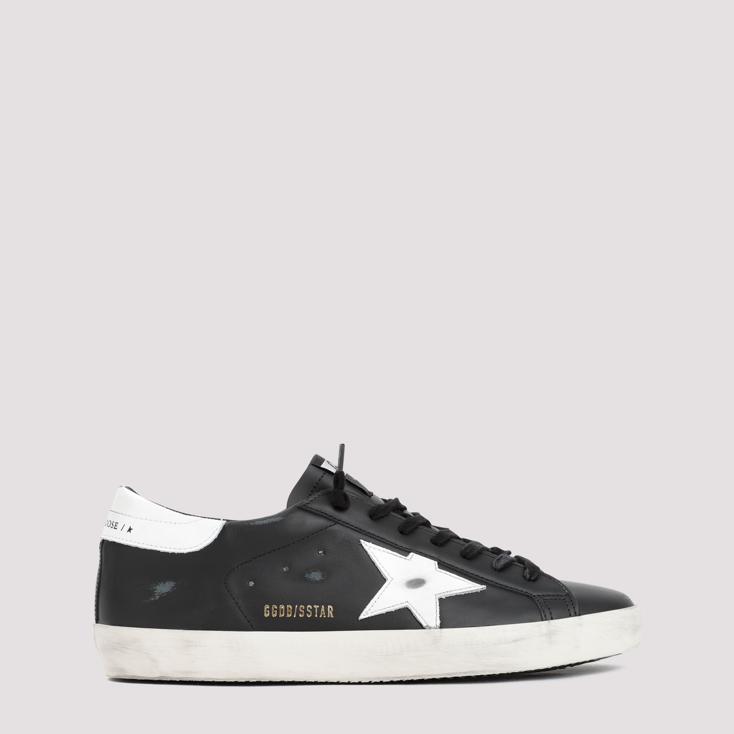 Shop Golden Goose Superstar Sneakers In Black White